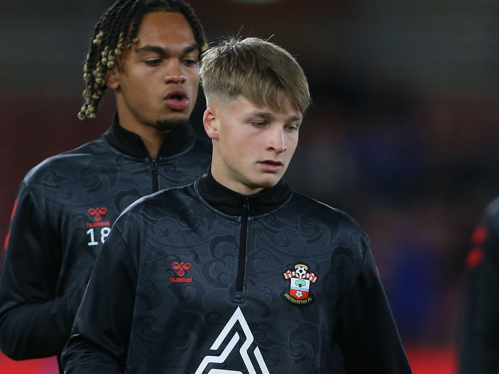 A photo of new Albion forward Jimmy-Jay Morgan playing for former club, Southampton