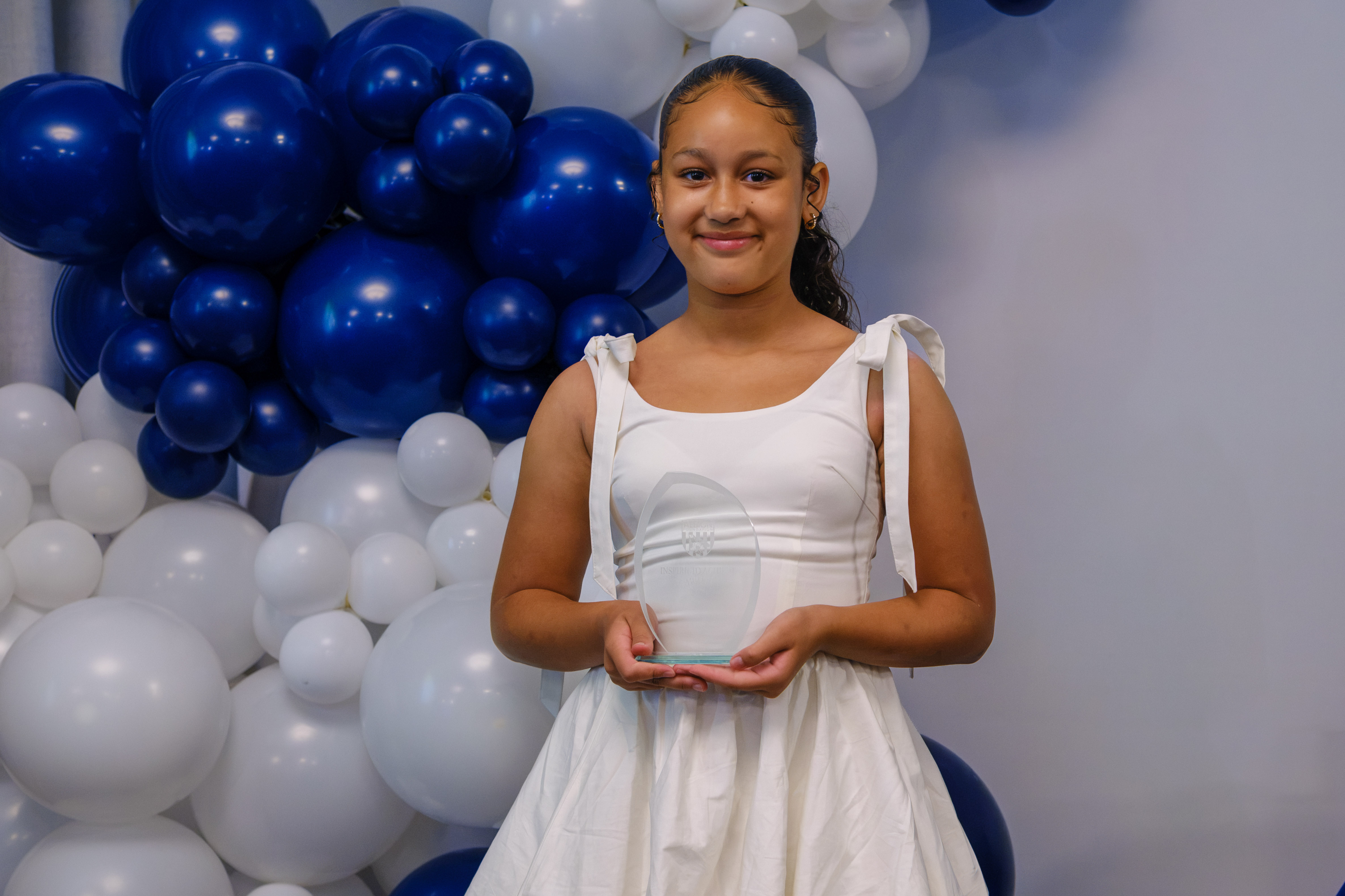 Primary Stars Inspires to Achieve award winner Sienna