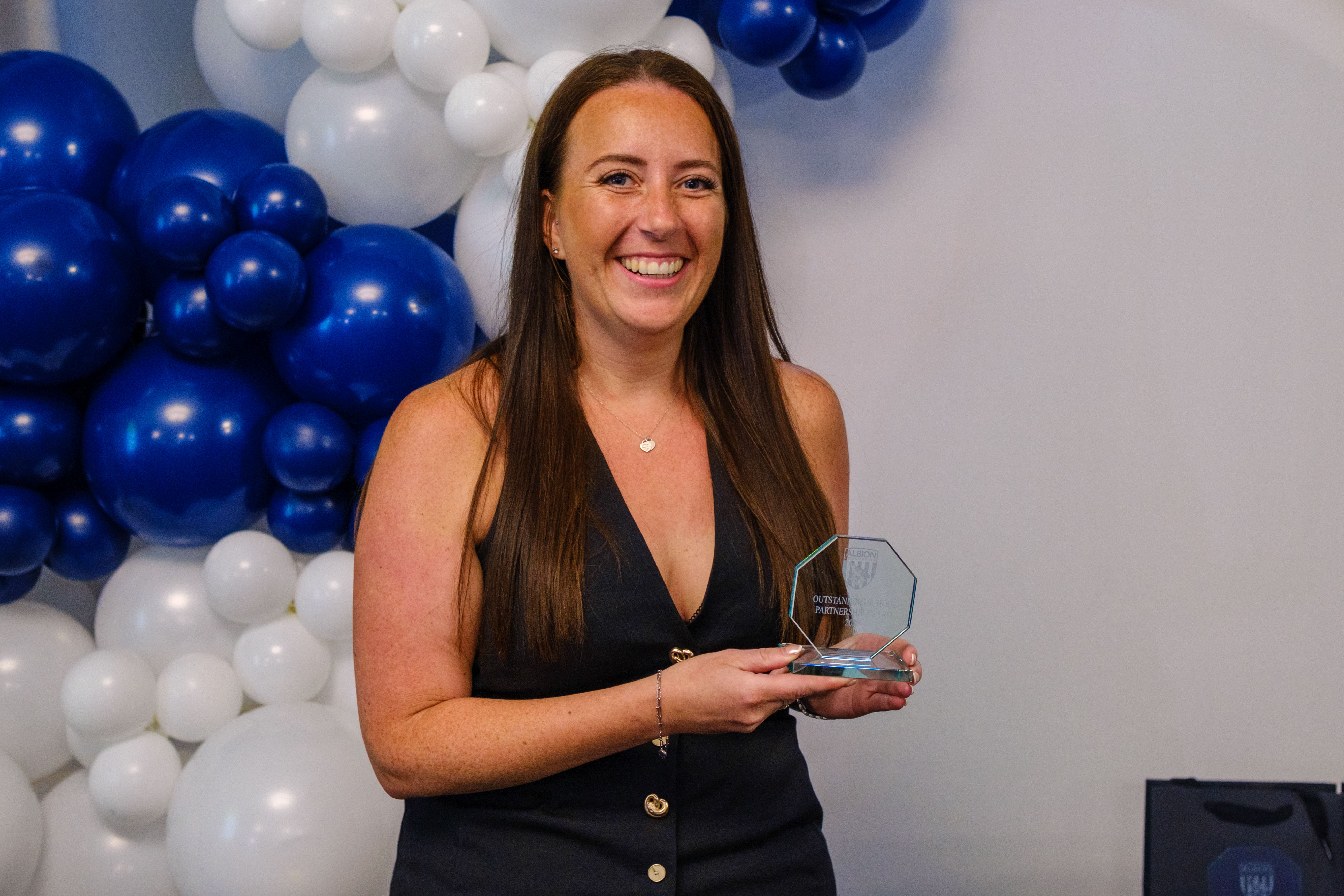 Outstanding Partnership Award for Inspires - Laura Chamberlain! 