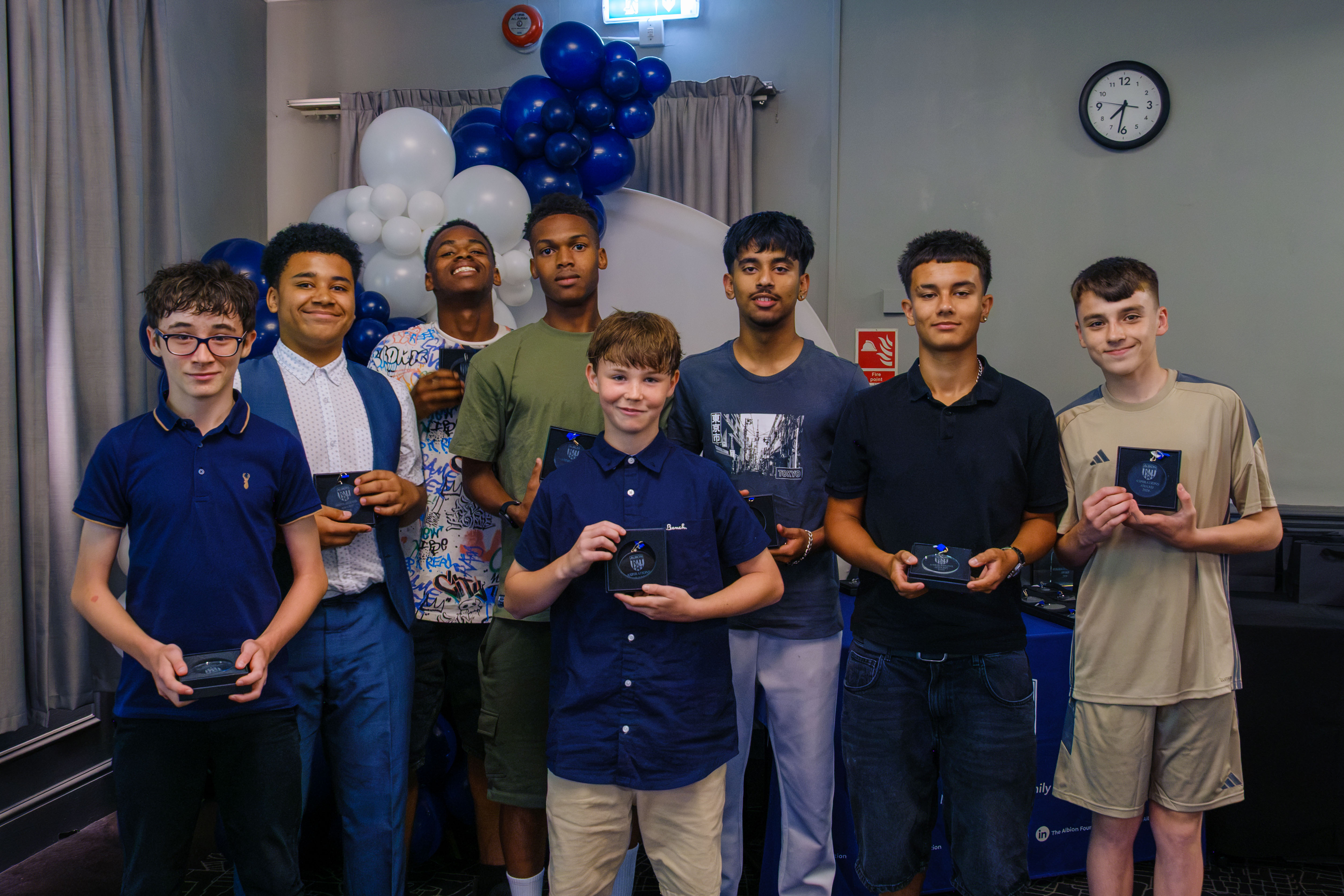 Albion Aspirations Award winners
