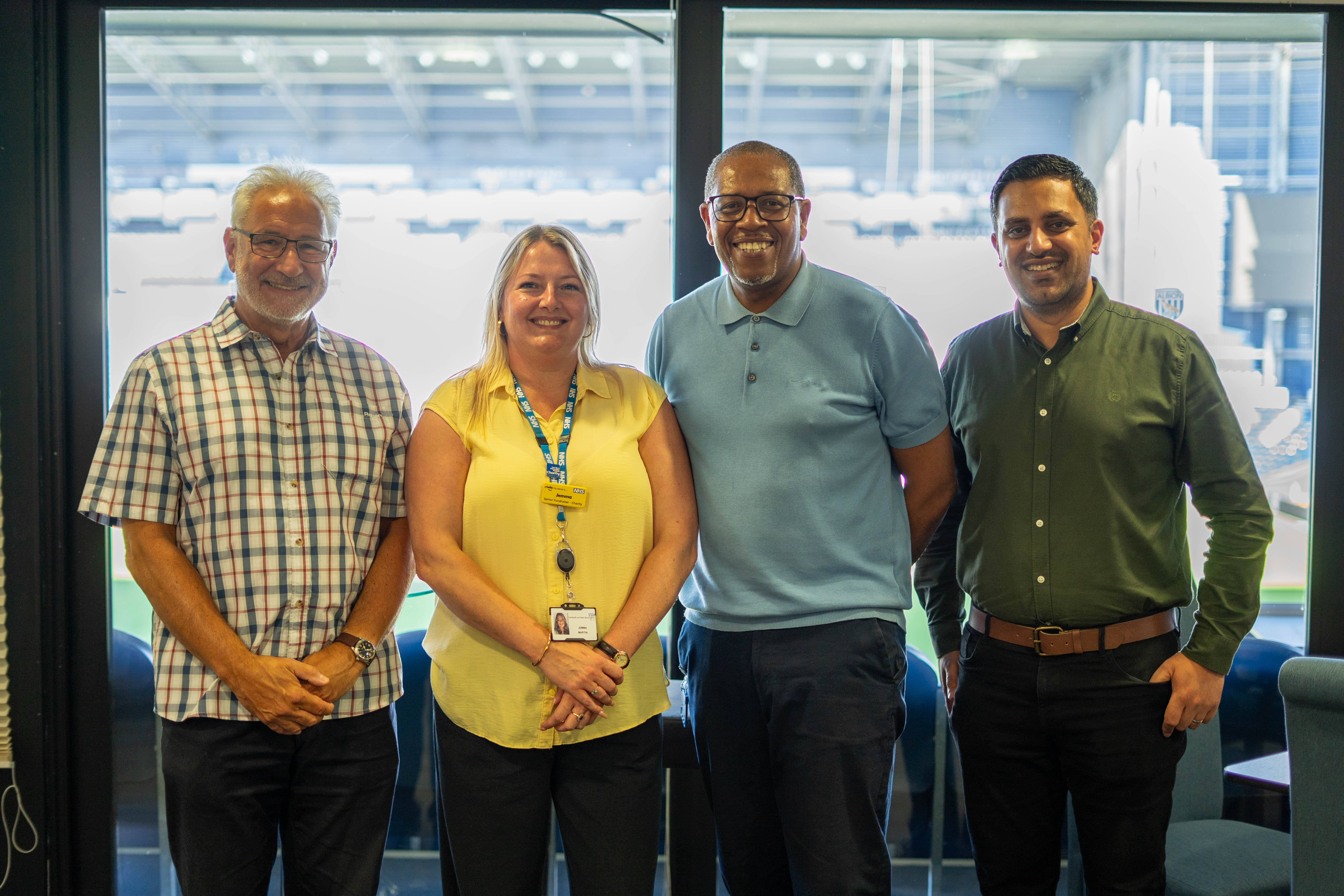 VI Football Funders from Roper-Hall Eye Foundation and Metropolitan Hospital Charity