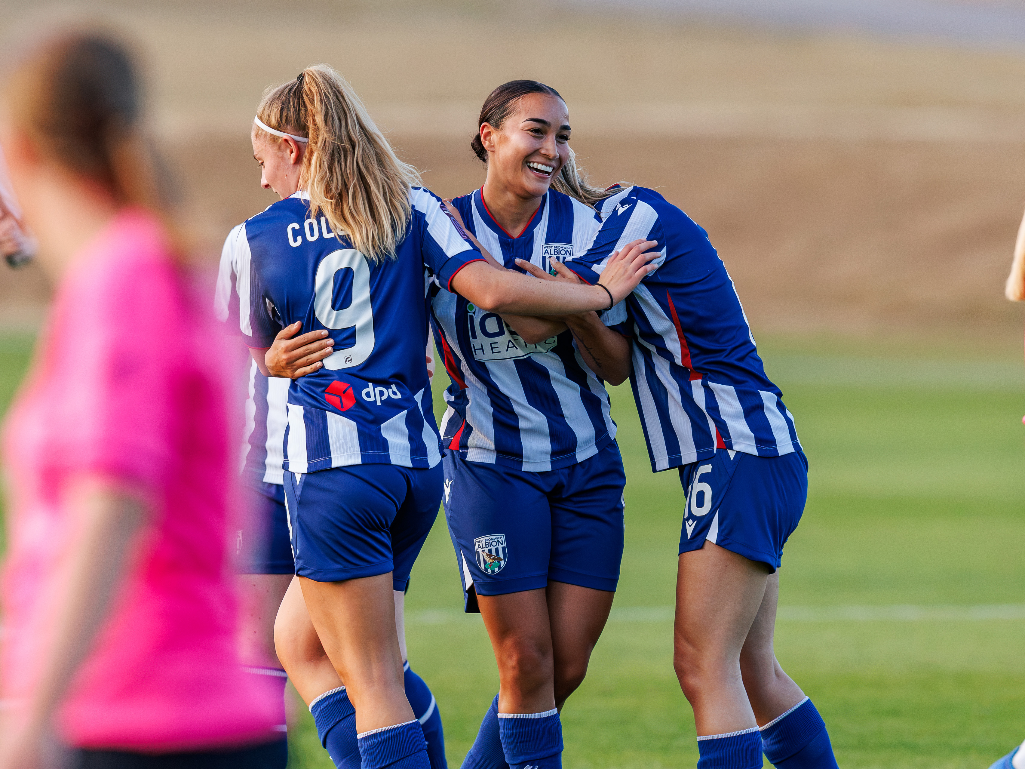 Jess Collyer and Rhianne Rush celebrating.