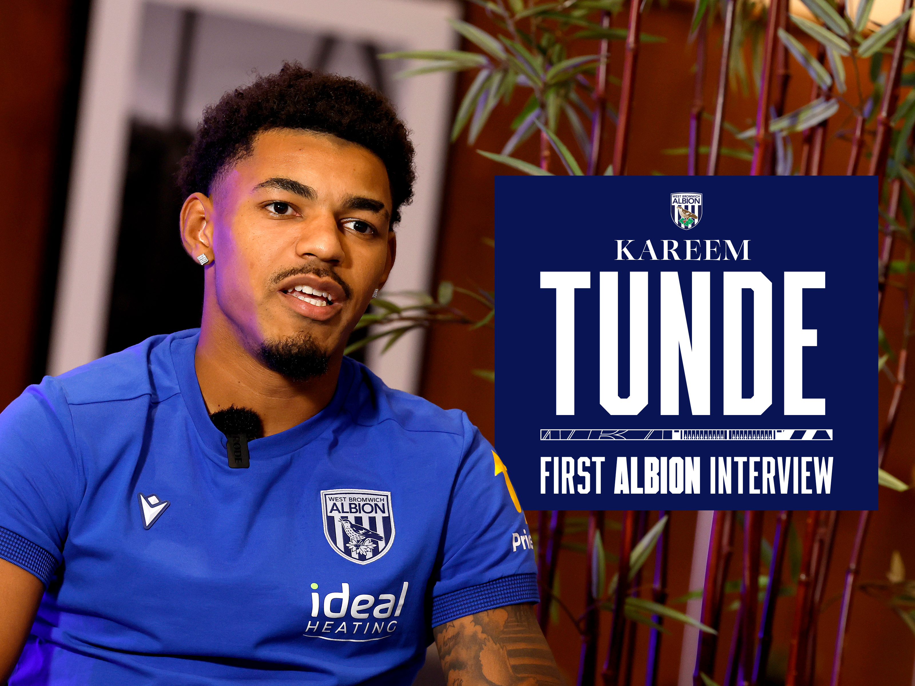 Kareem Tunde is interviewed by WBA TV