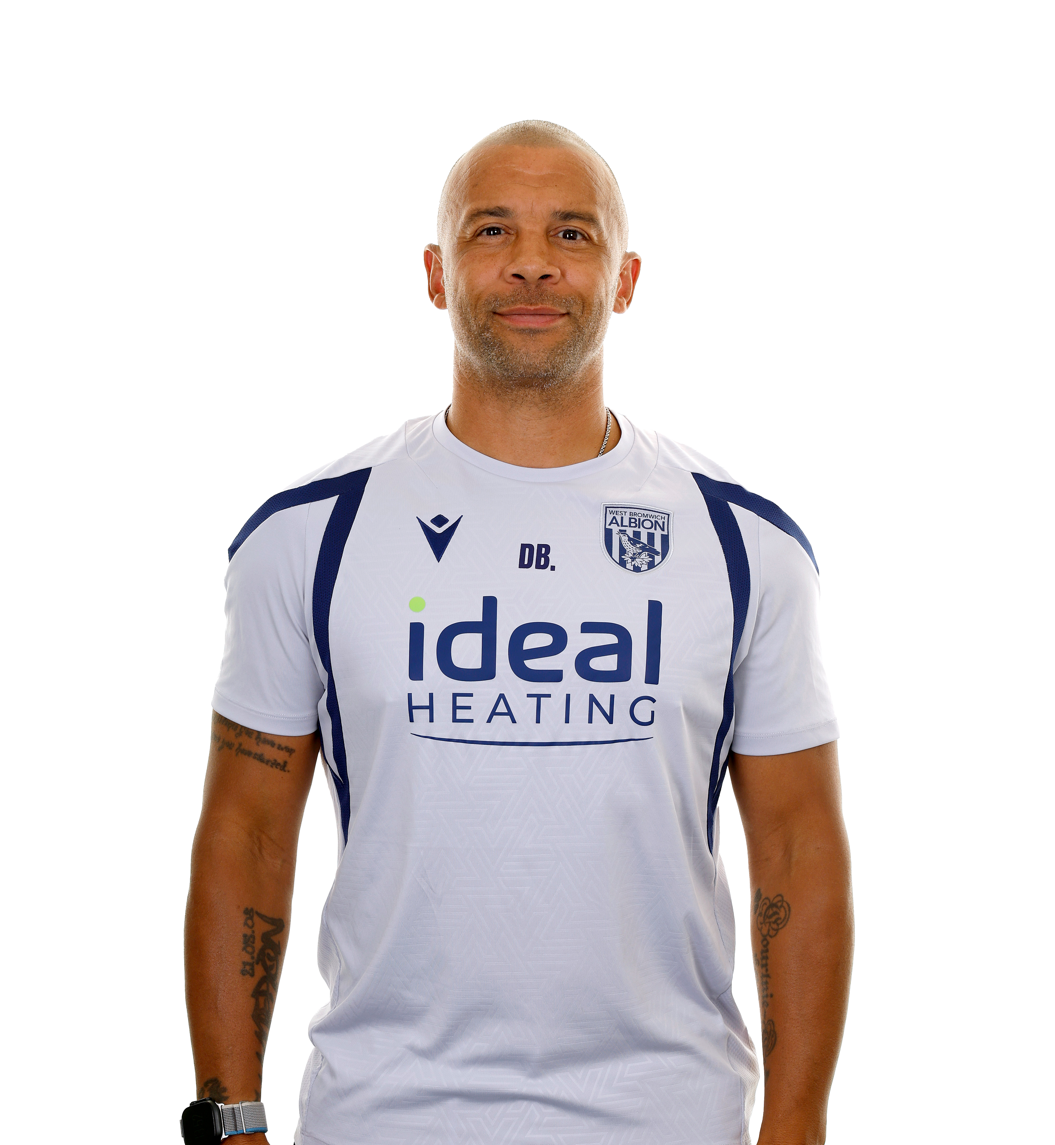 A 2026/27 photo of Albion Senior PDP Coach Deon Burton