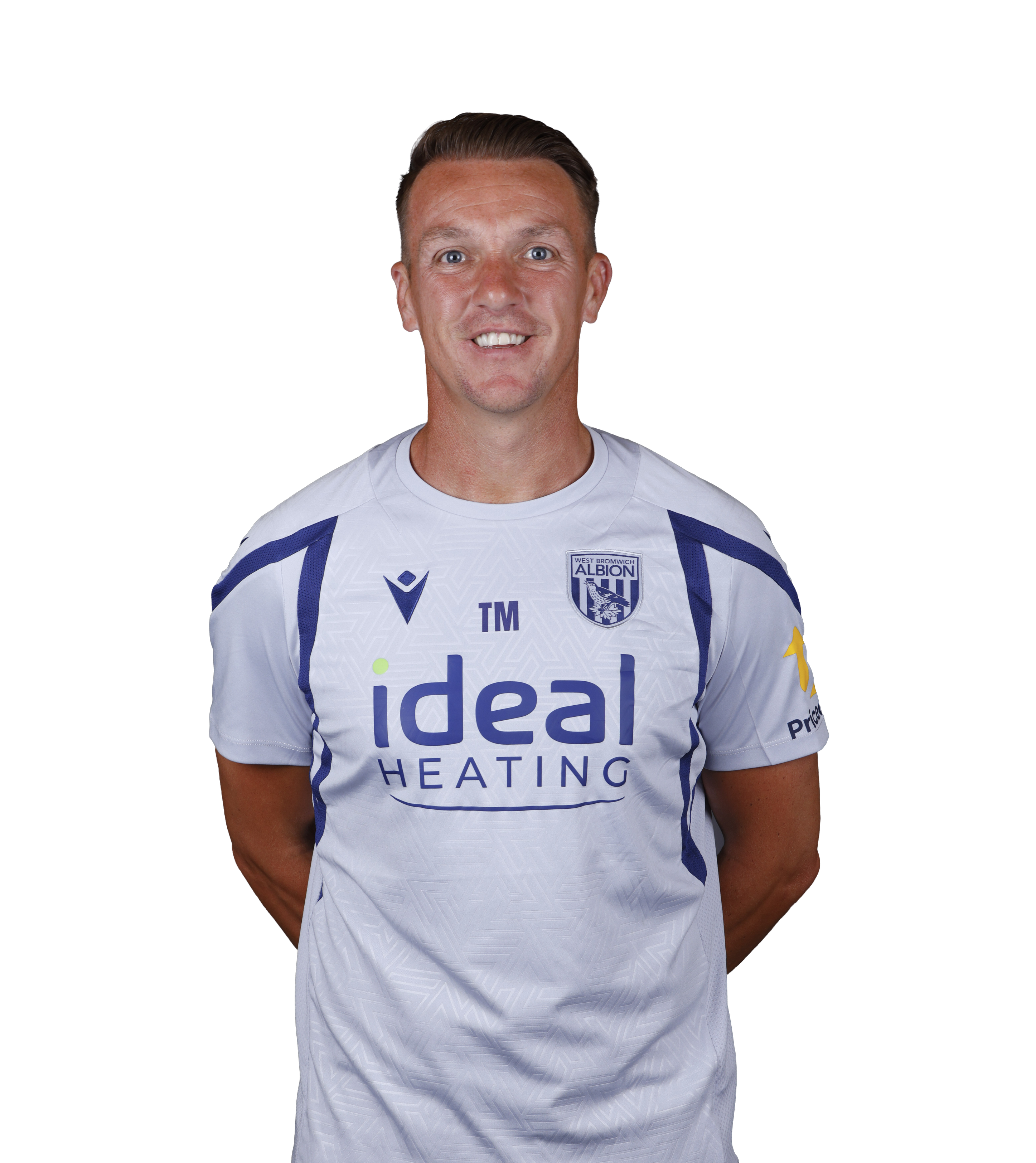 A photo of Albion First Team Coach Tony McMahon