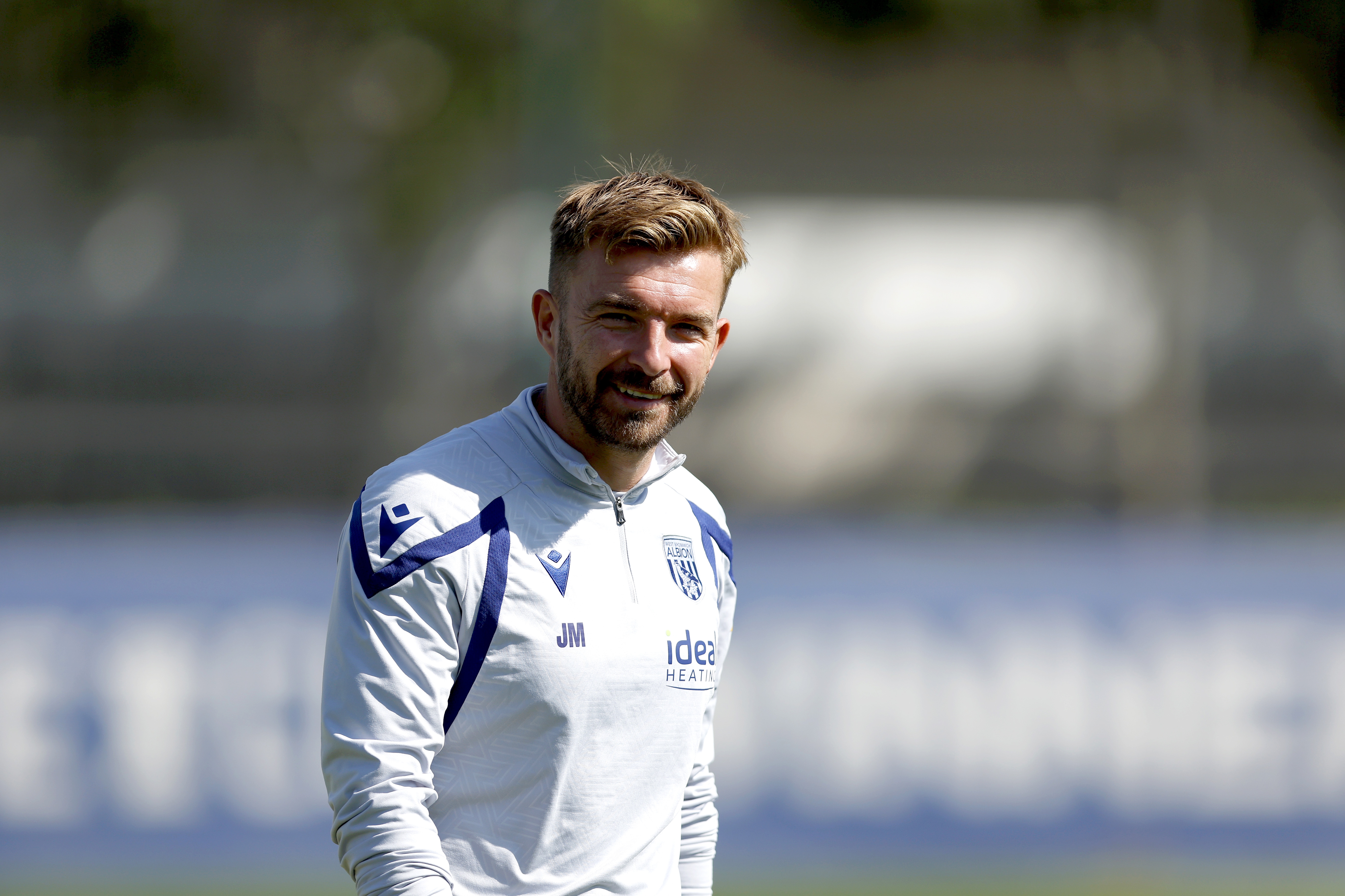 James Morrison during training