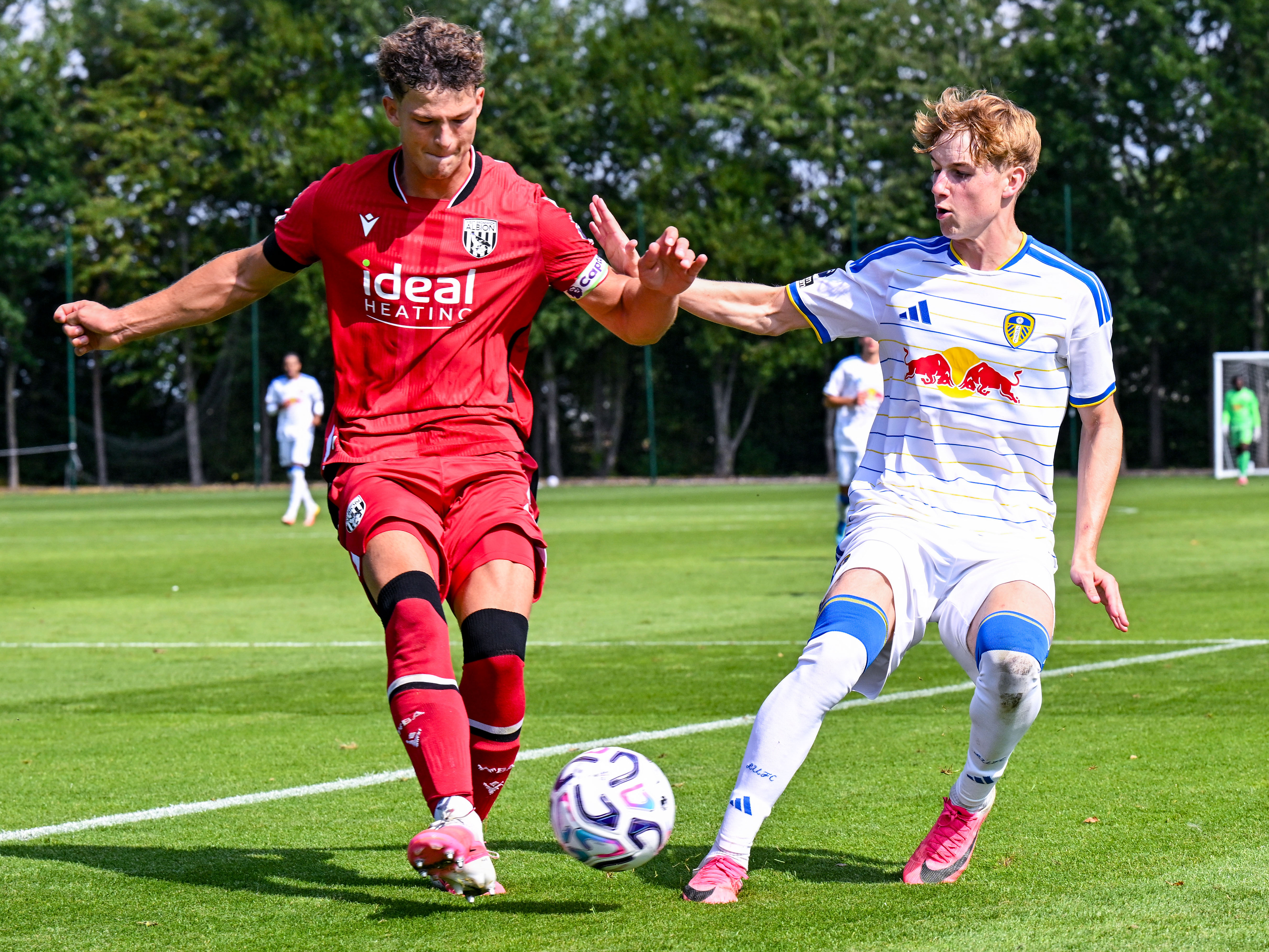 Noah DuPont against Leeds United.