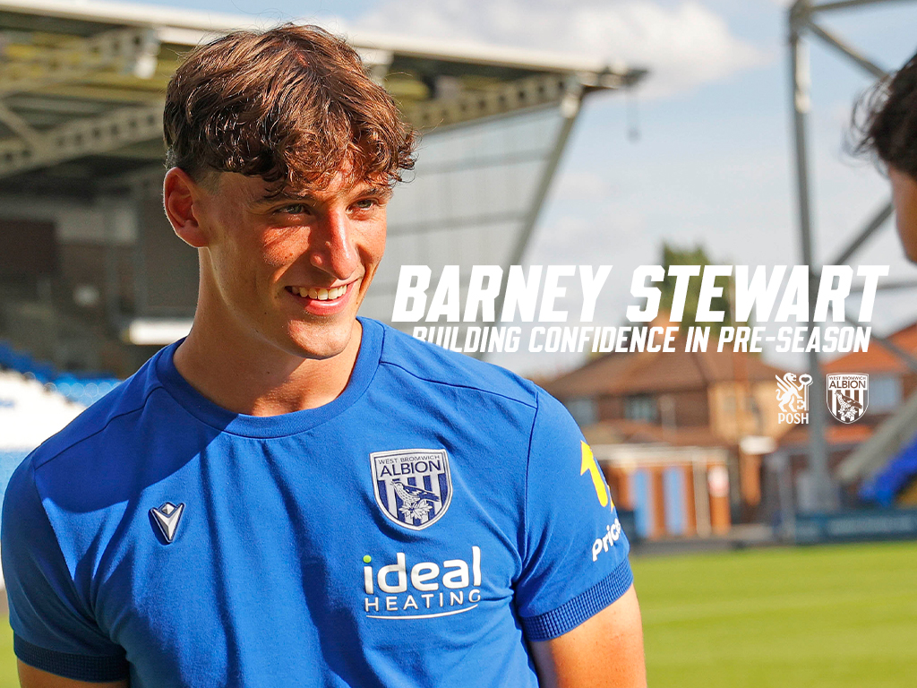 Barney Stewart is interviewed at Peterborough