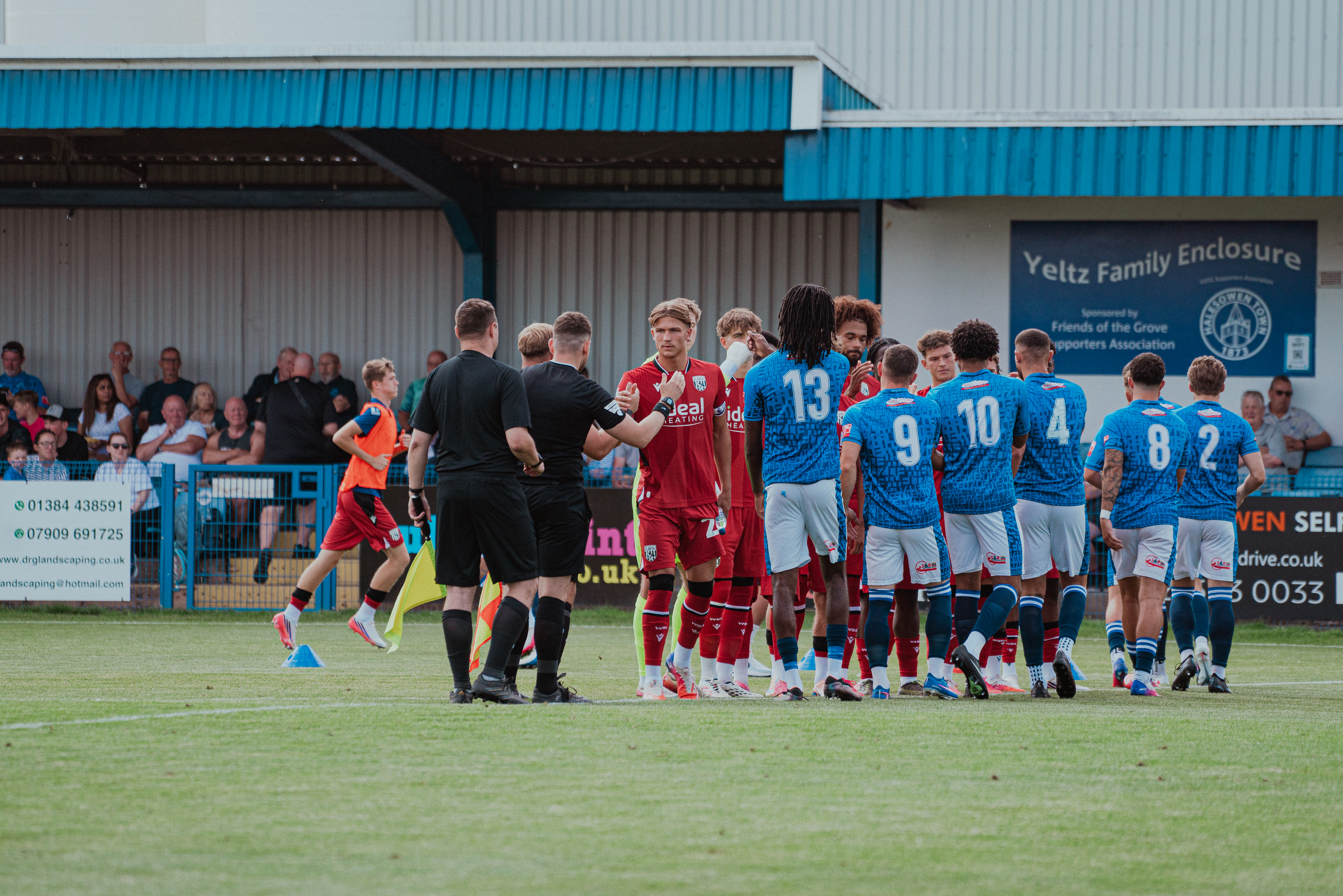 Albion U21s against Halesowen.