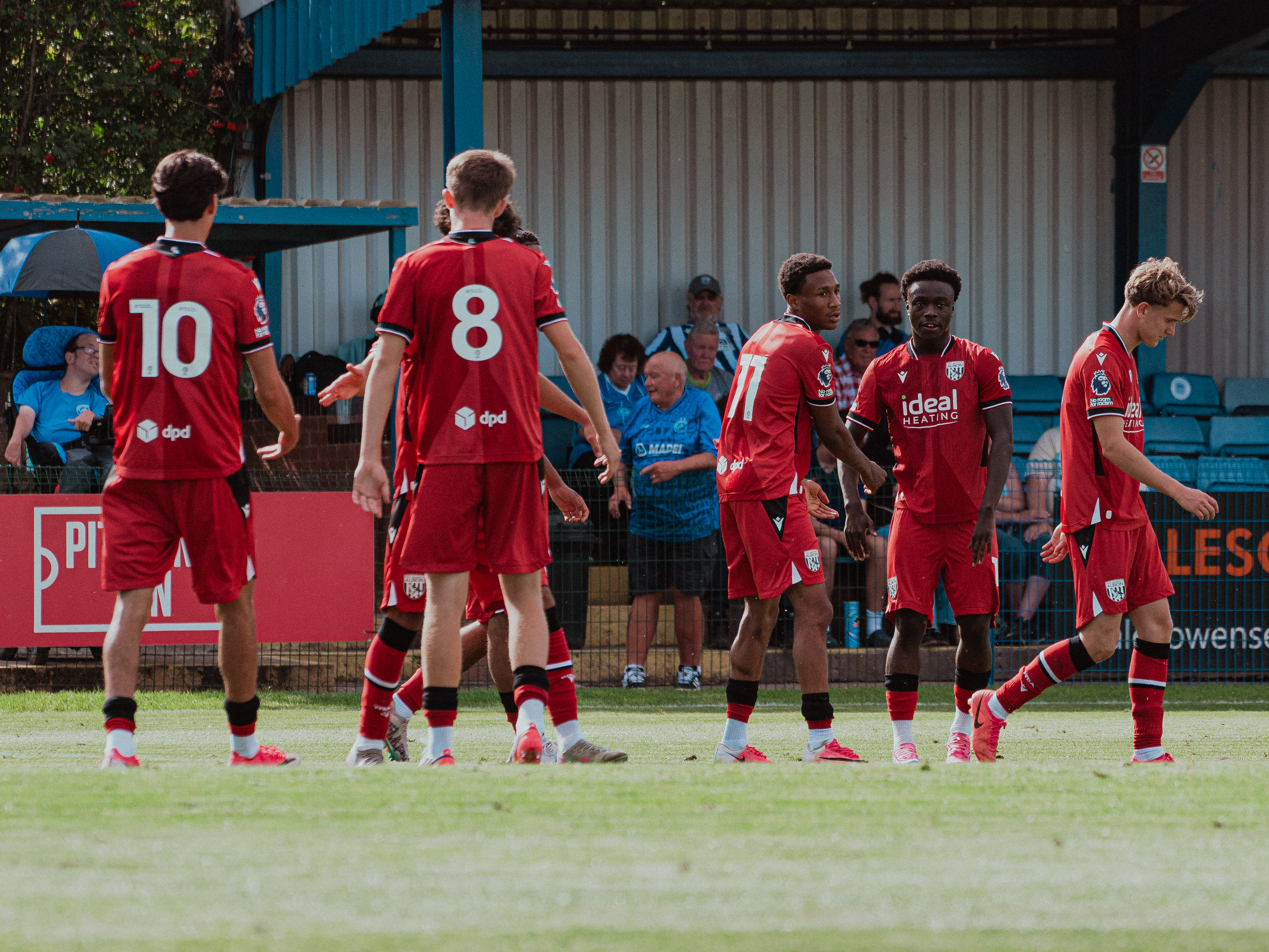 Albion U21s against Halesowen.