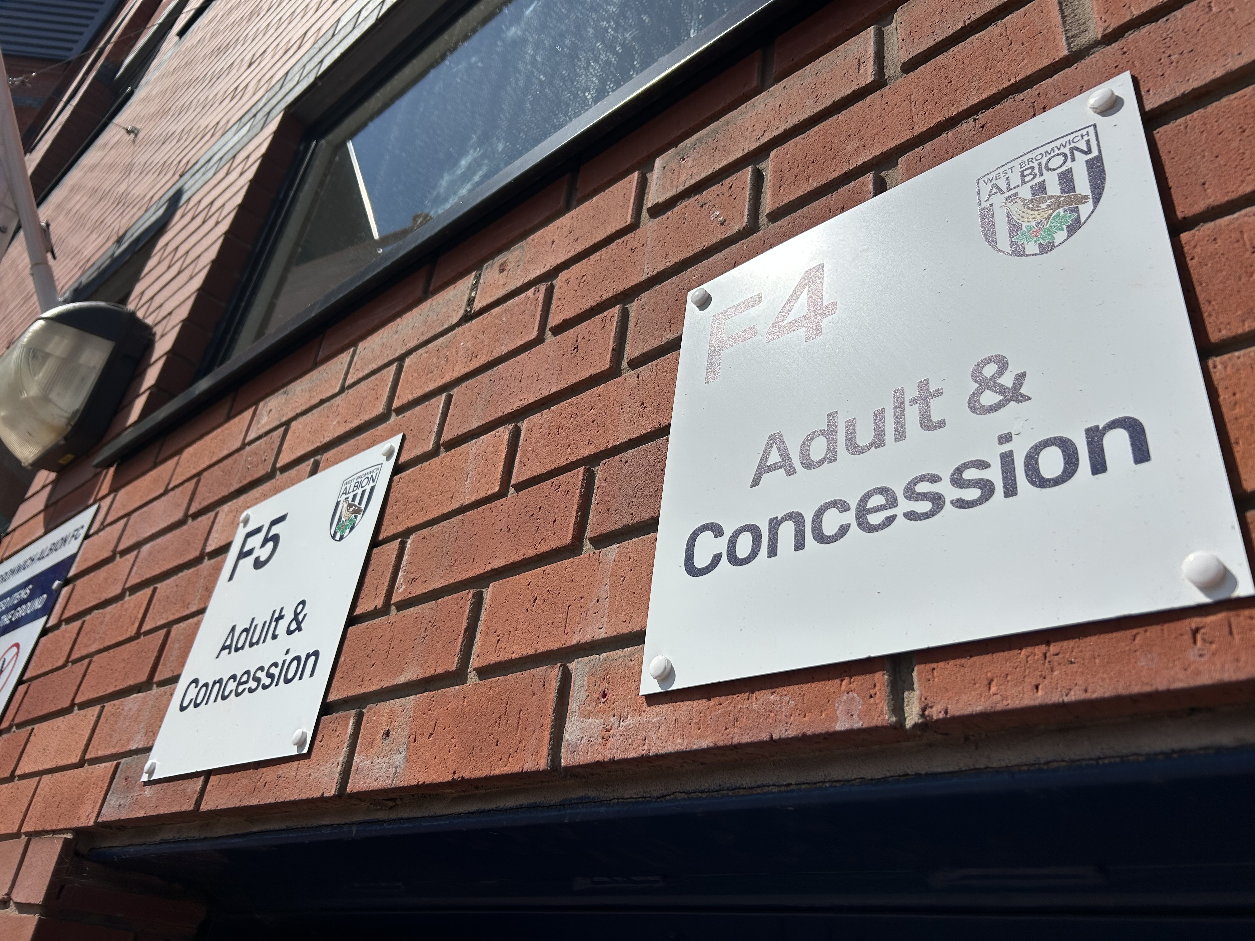Adult & Concession turnstiles