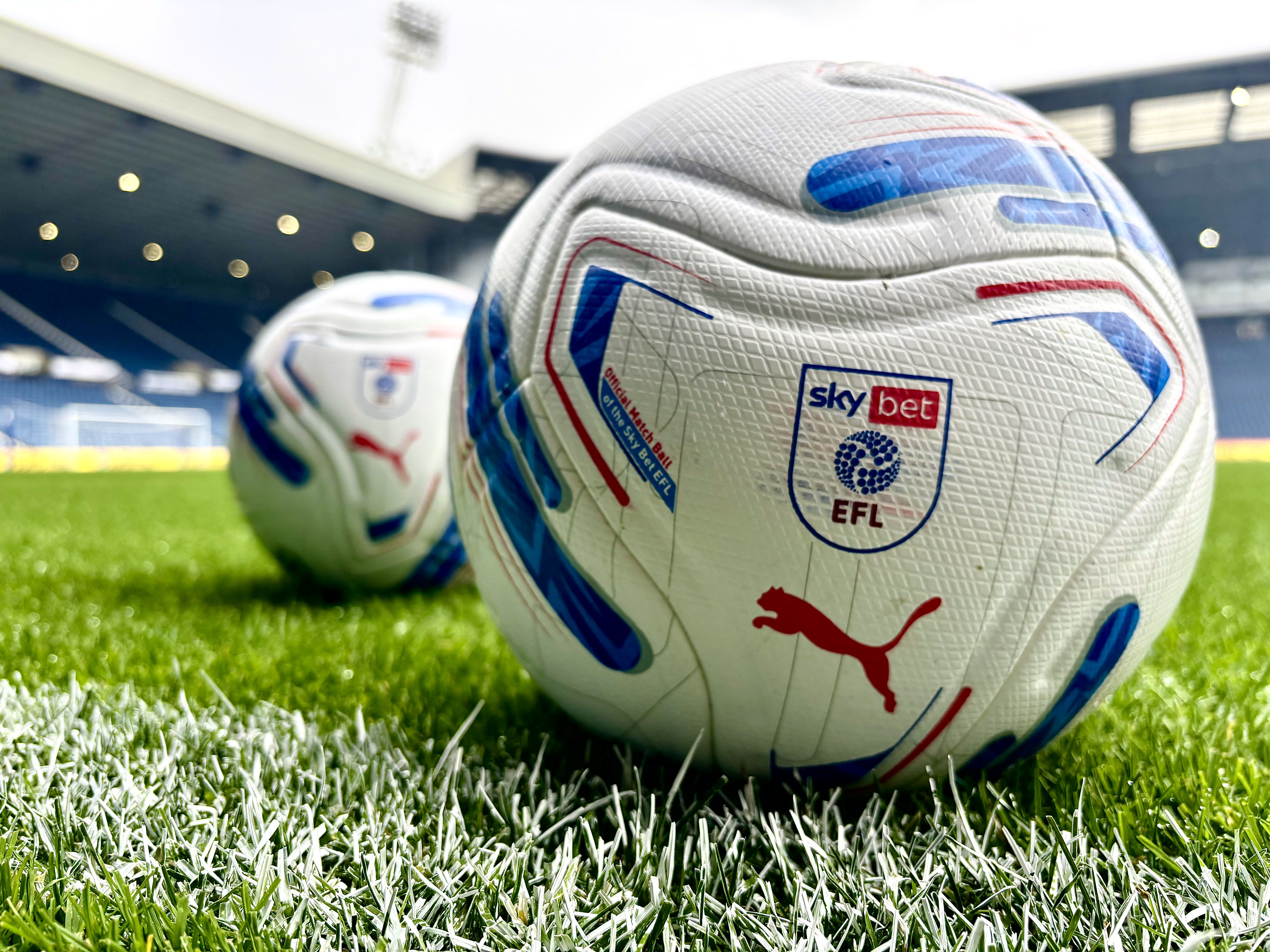 EFL balls at The Hawthorns