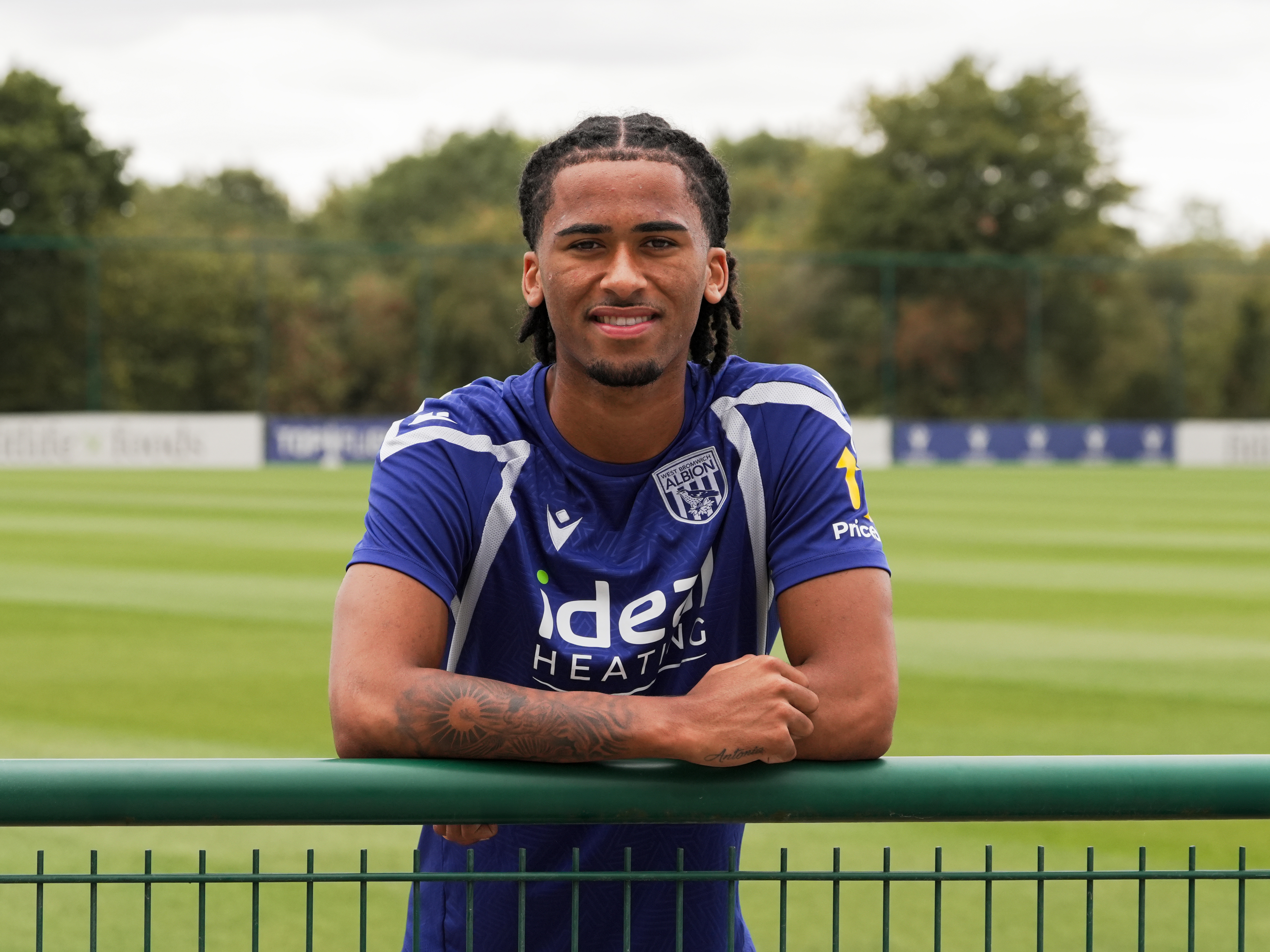 A photo of new Albion U21 midfielder Kayden Lucas