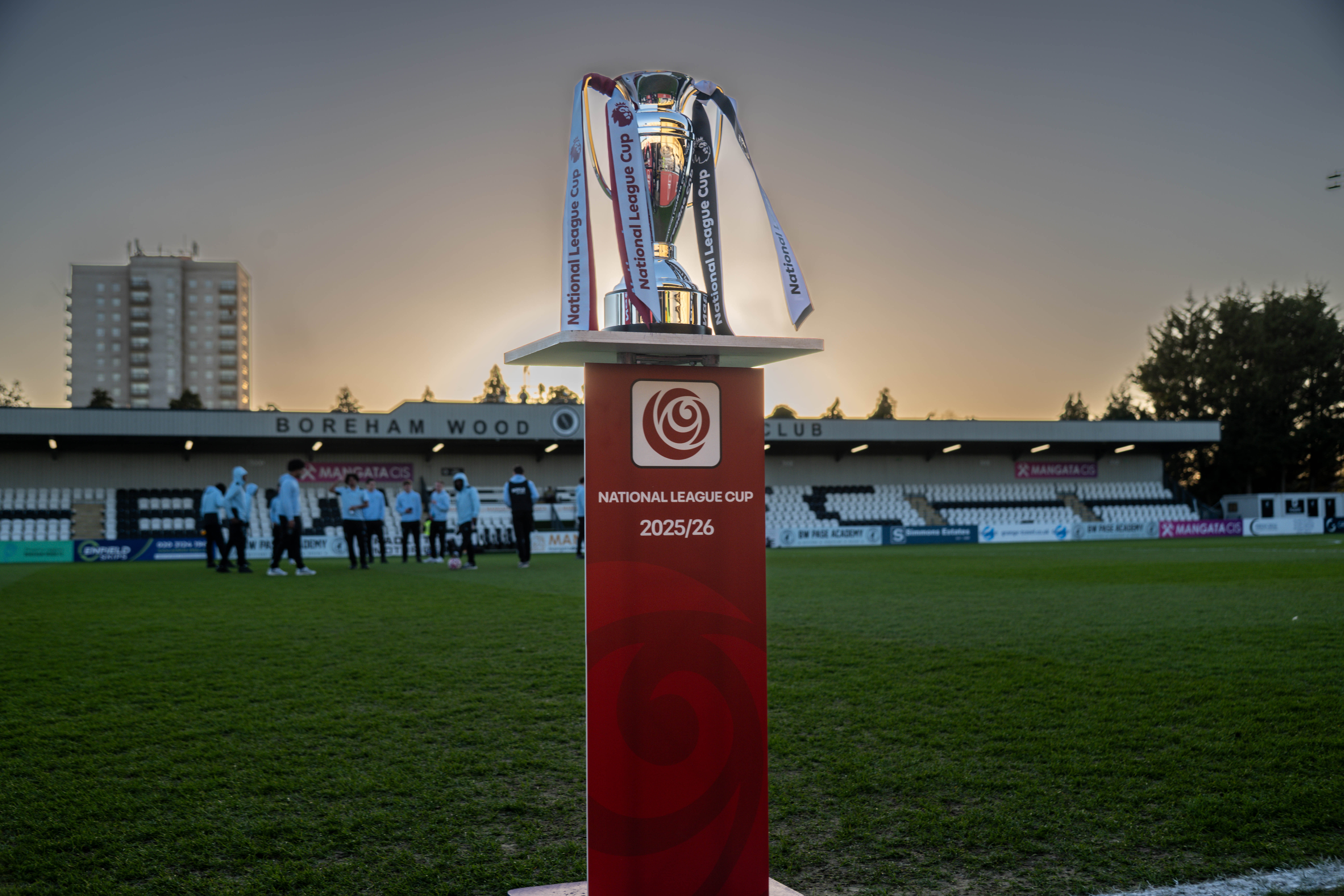 National League Cup trophy.