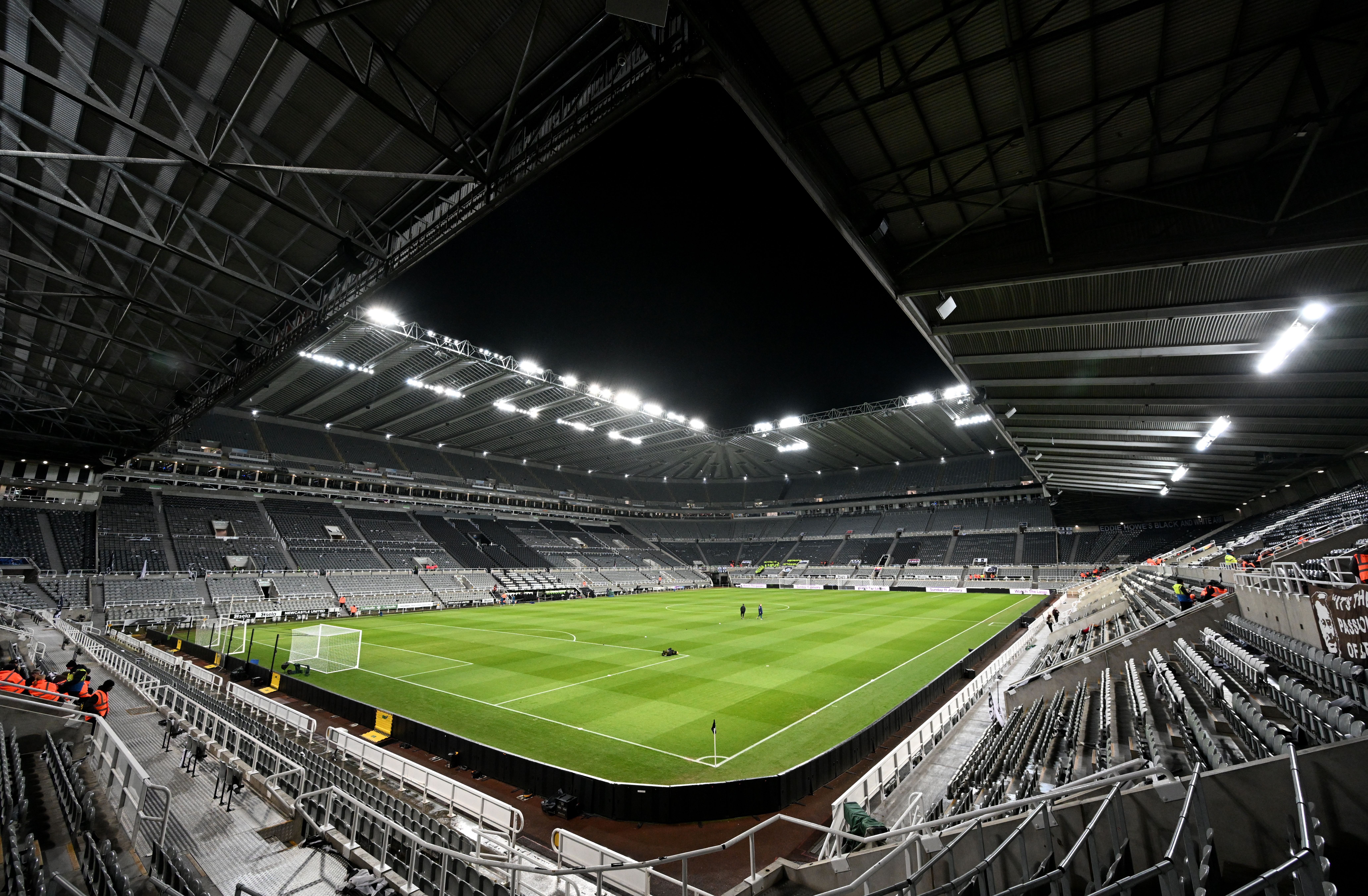A general view of Newcastle's St James' Park