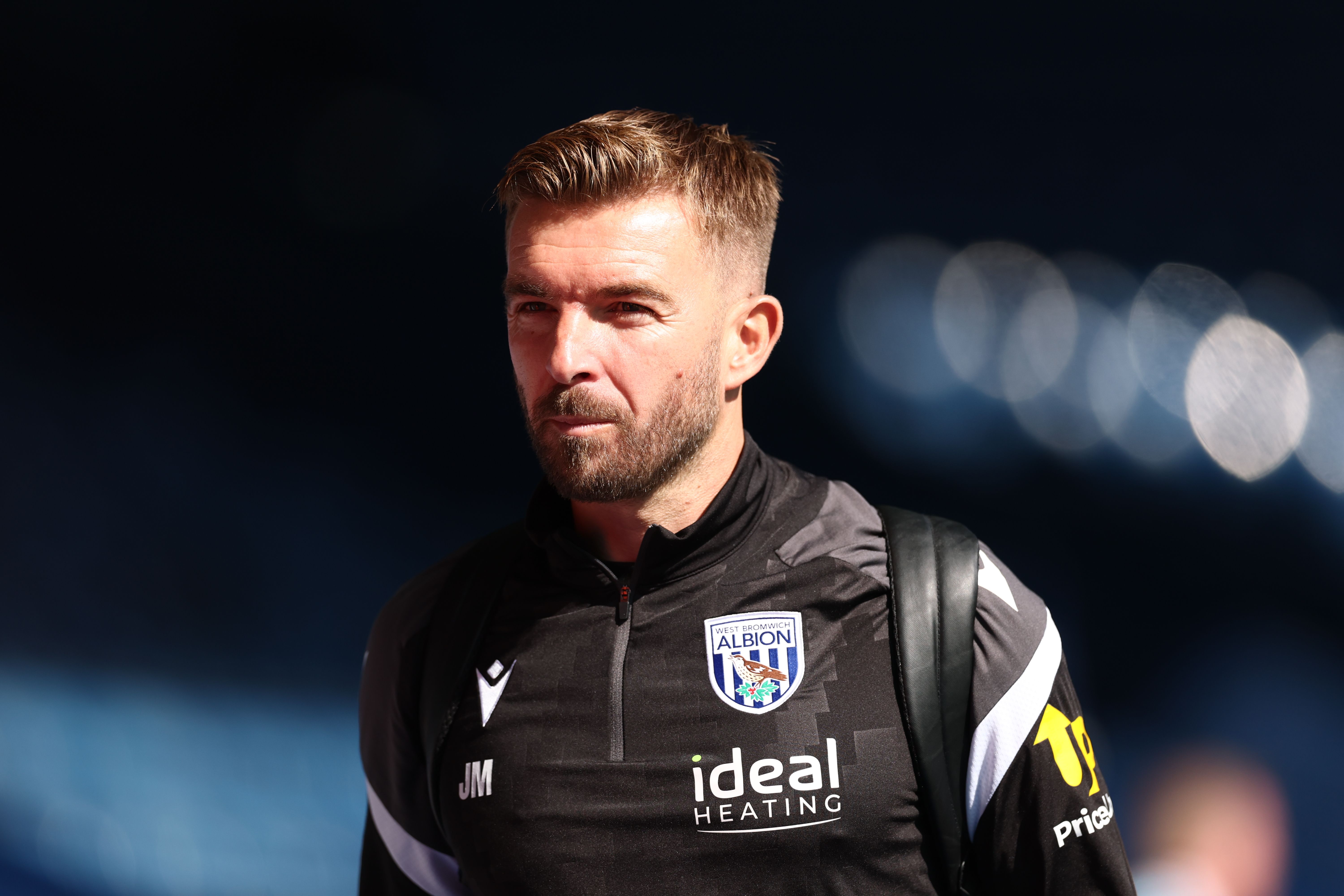 James Morrison arrives at The Hawthorns