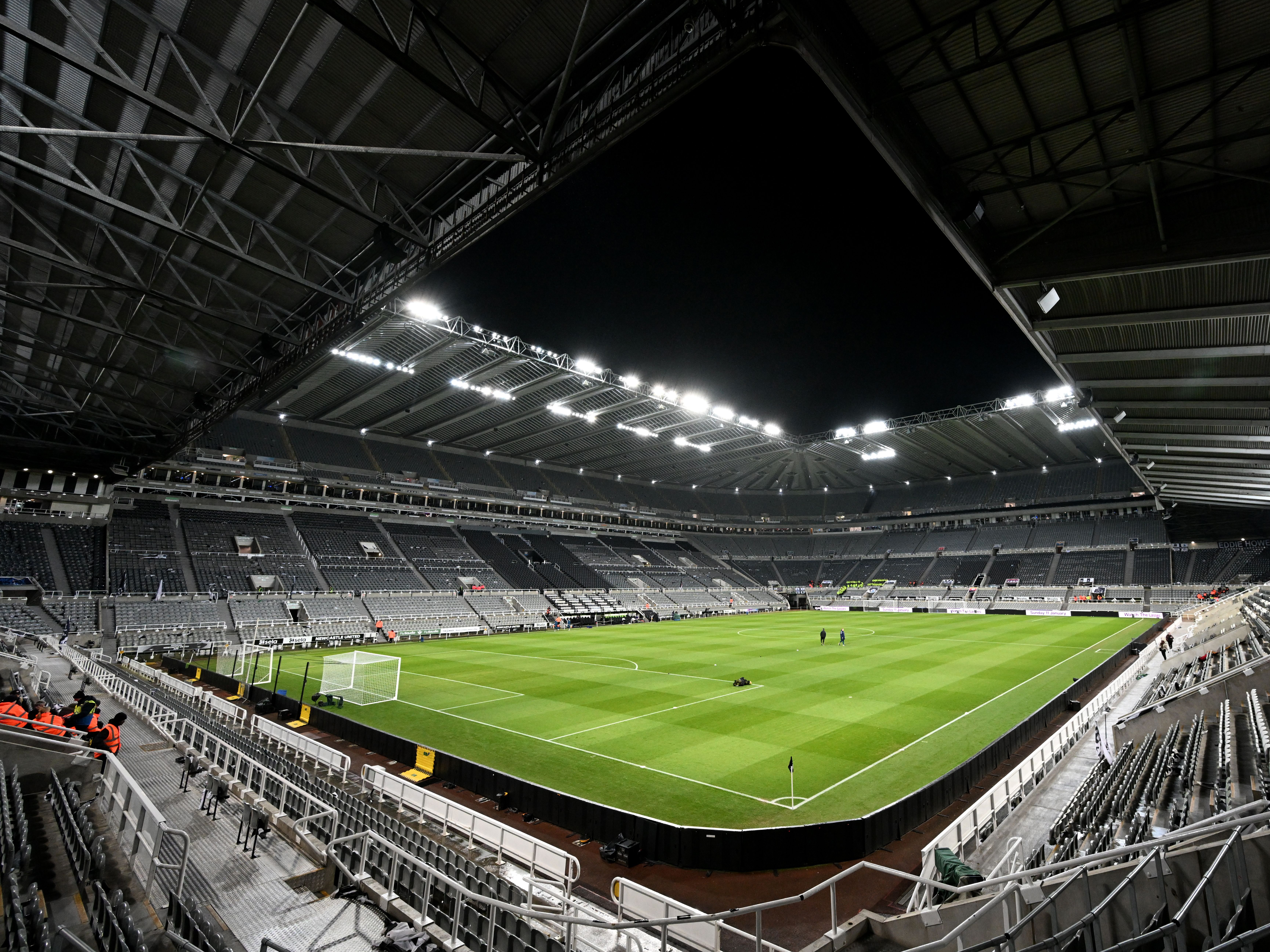 A general view of Newcastle United's St. James' Park