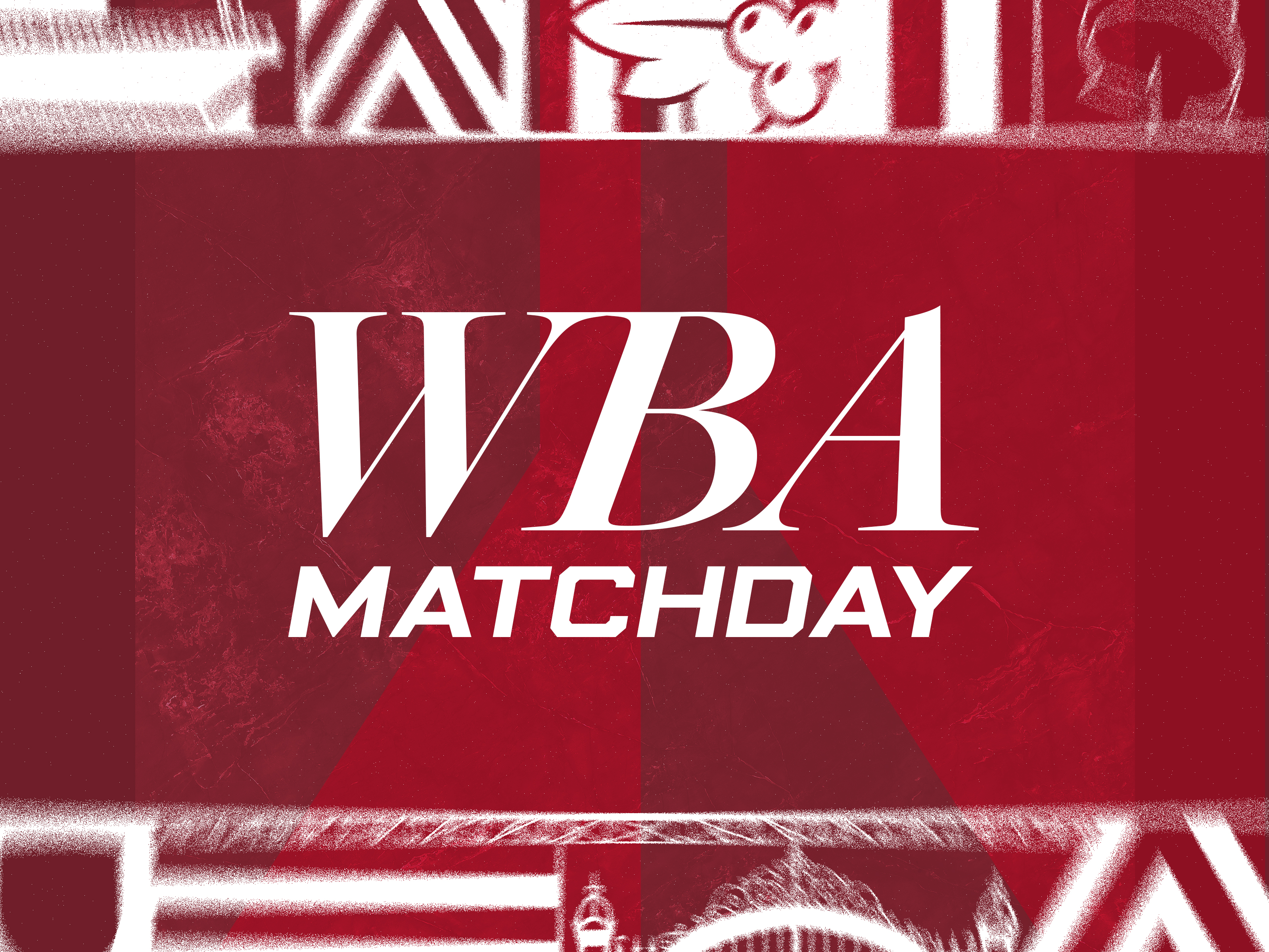 Red WBA Matchday graphic 