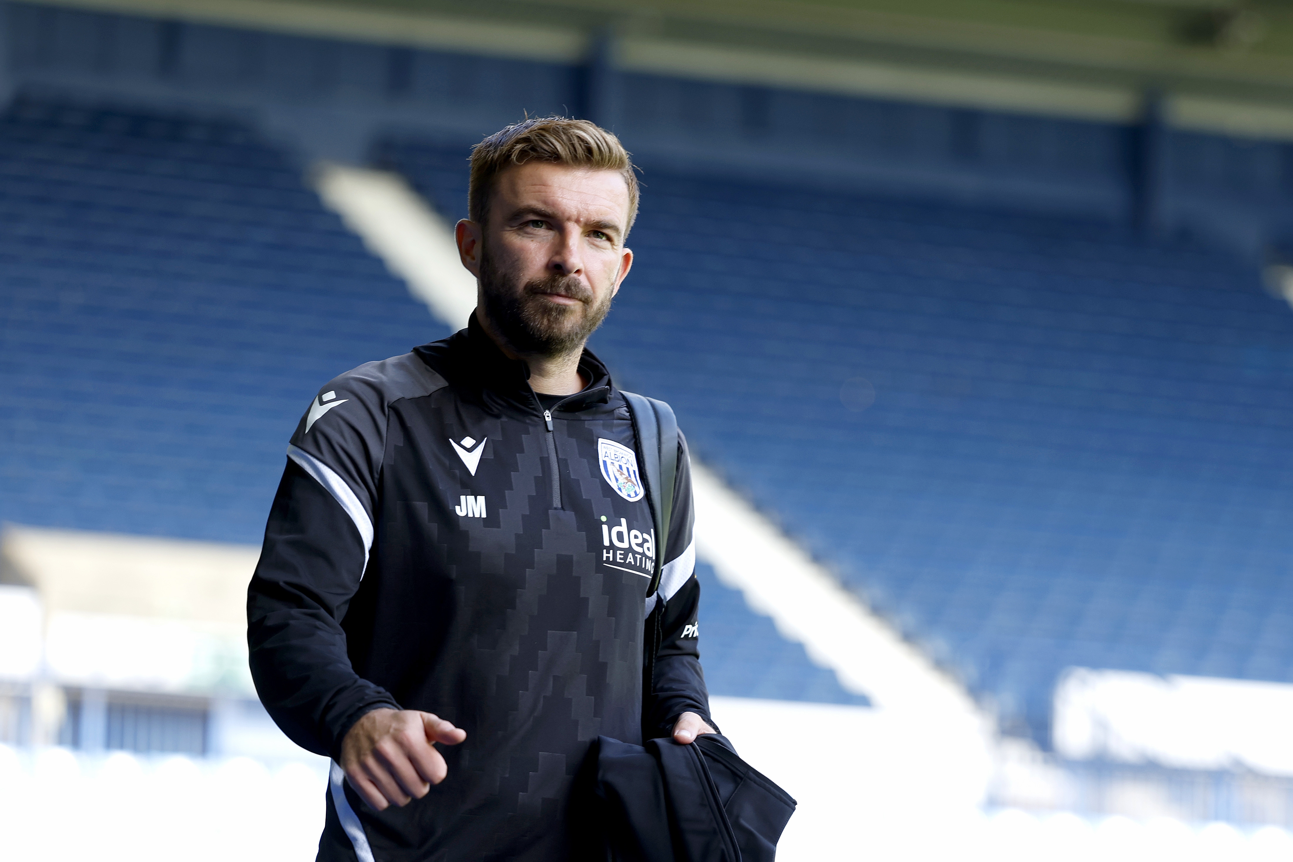 James Morrison arrives at The Hawthorns ahead of Watford