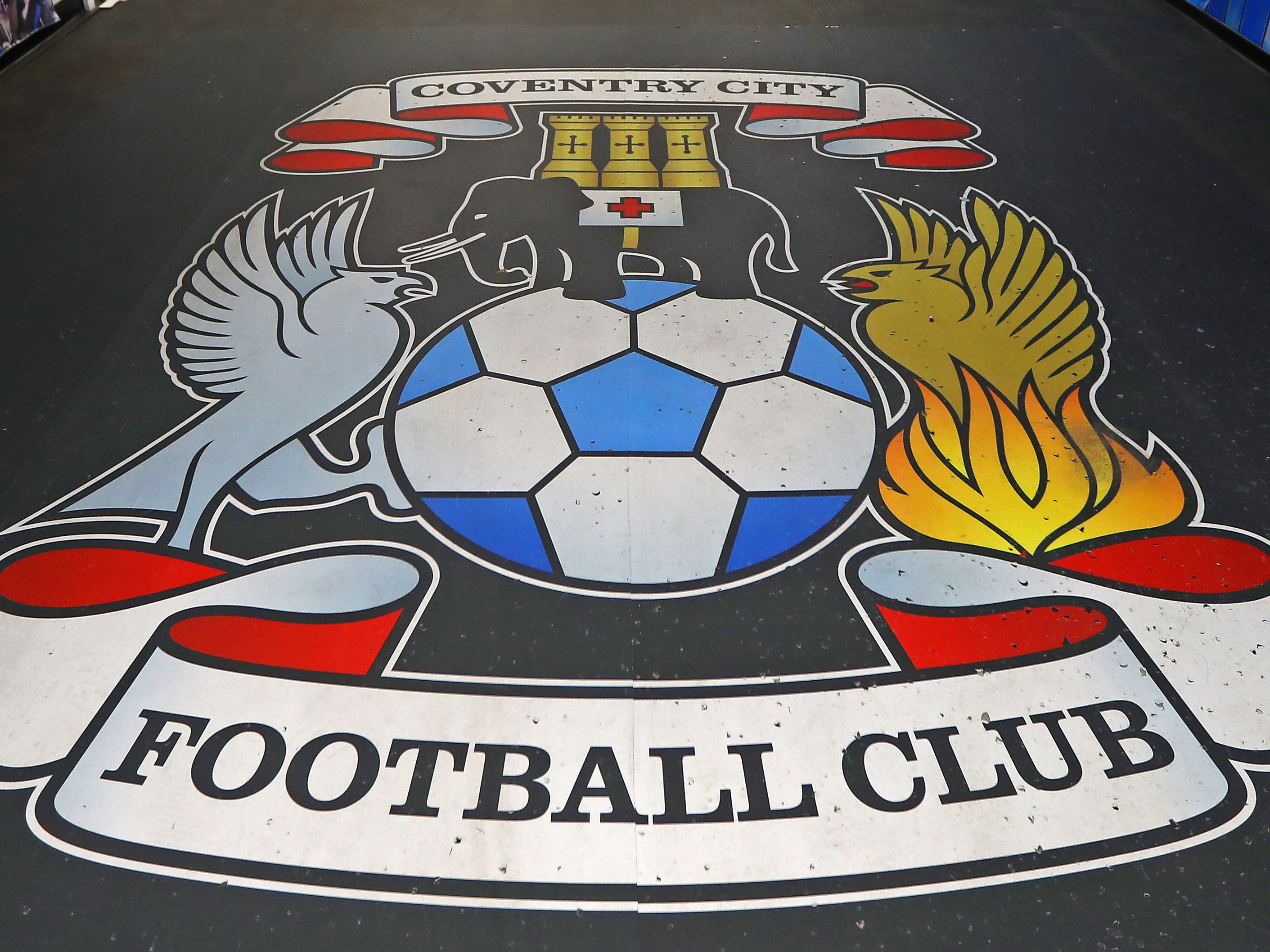 Coventry City logo.