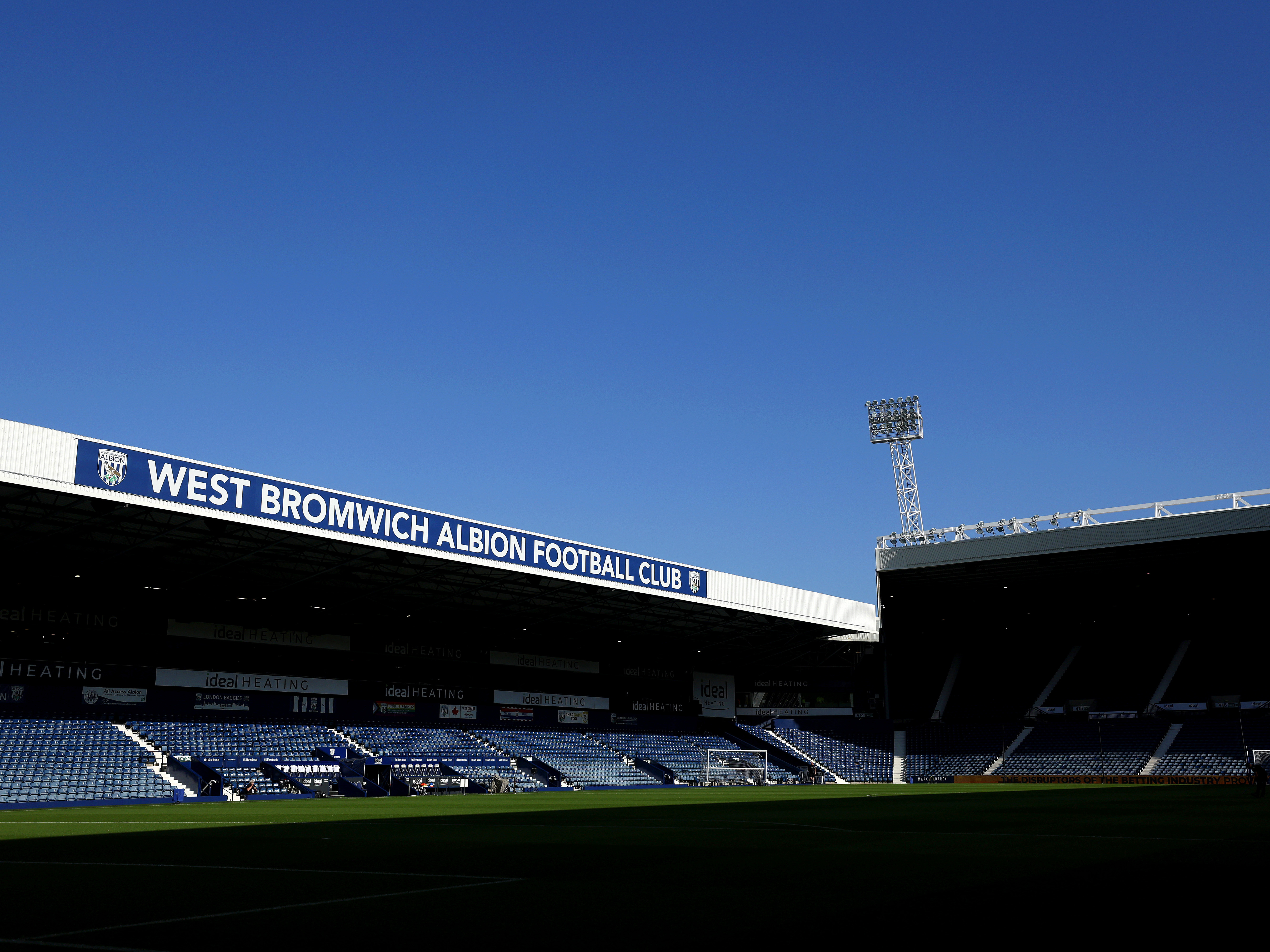 An image of the West Stand at The Hawthorns