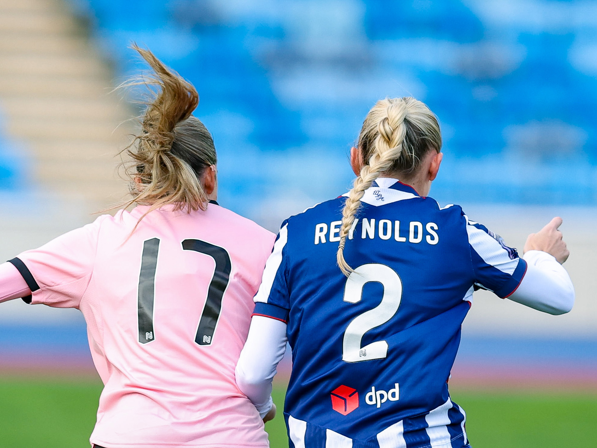 Taylor Reynolds in action.