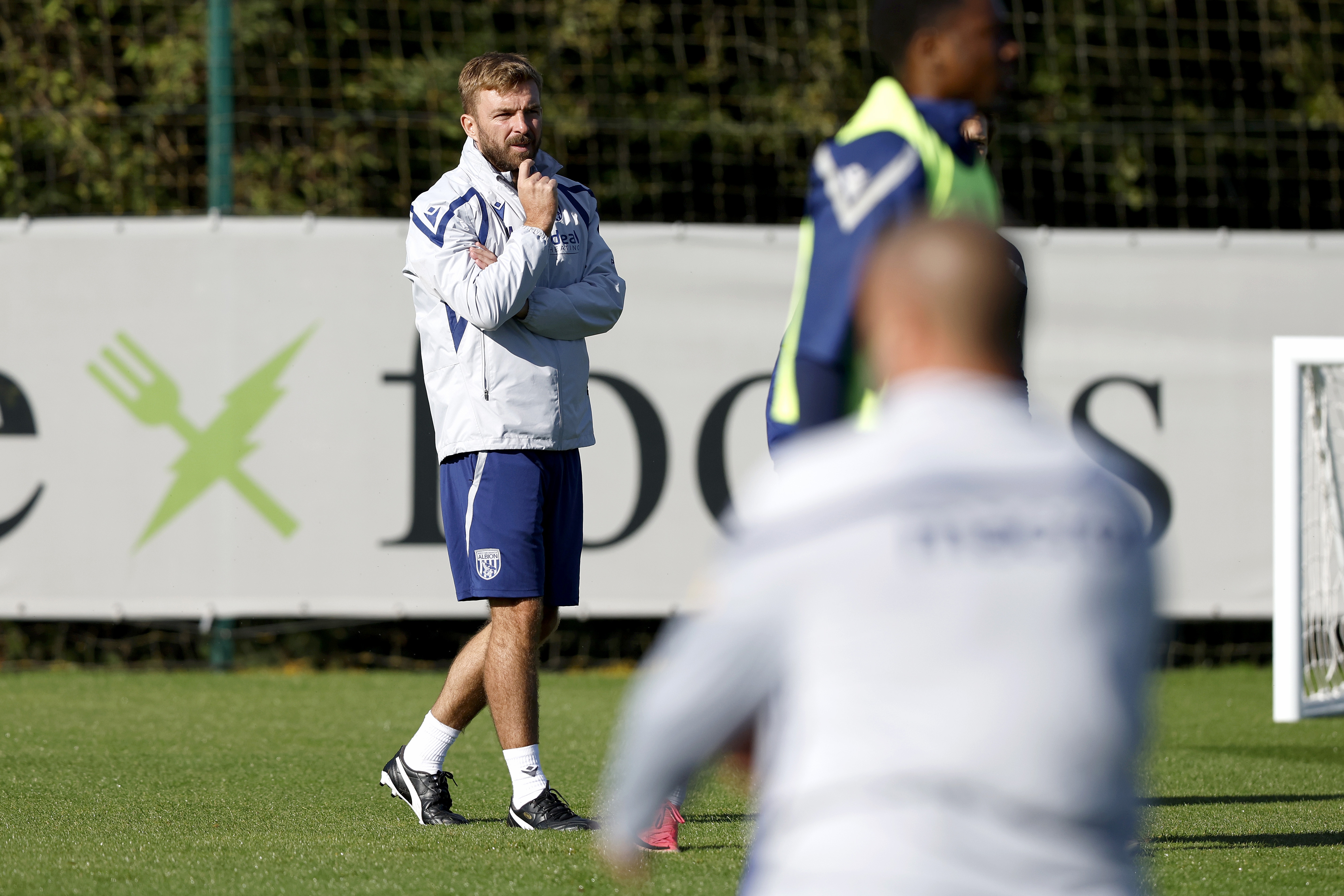 James Morrison out on the training pitch