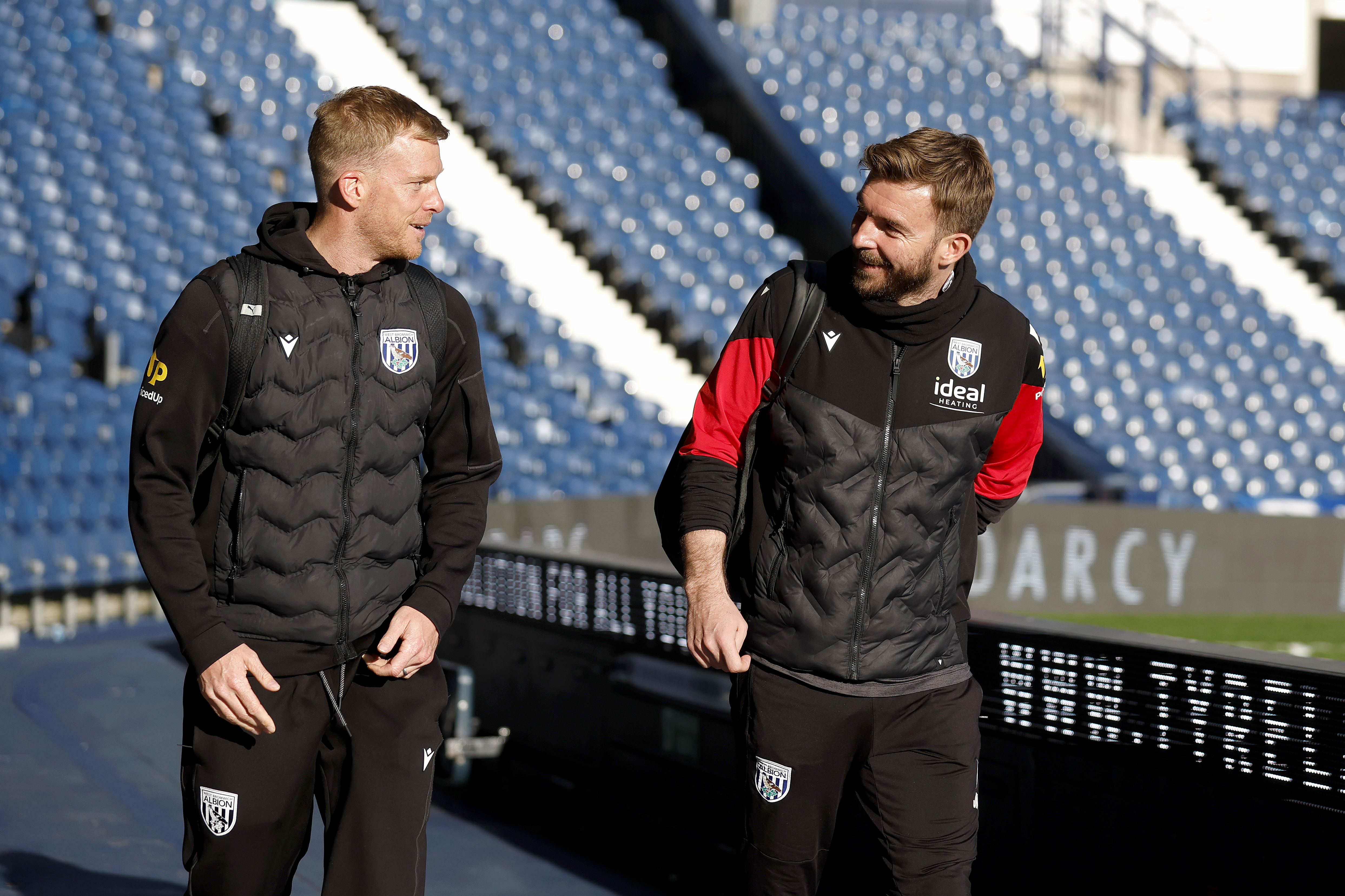 Leigh Downing and James Morrison.