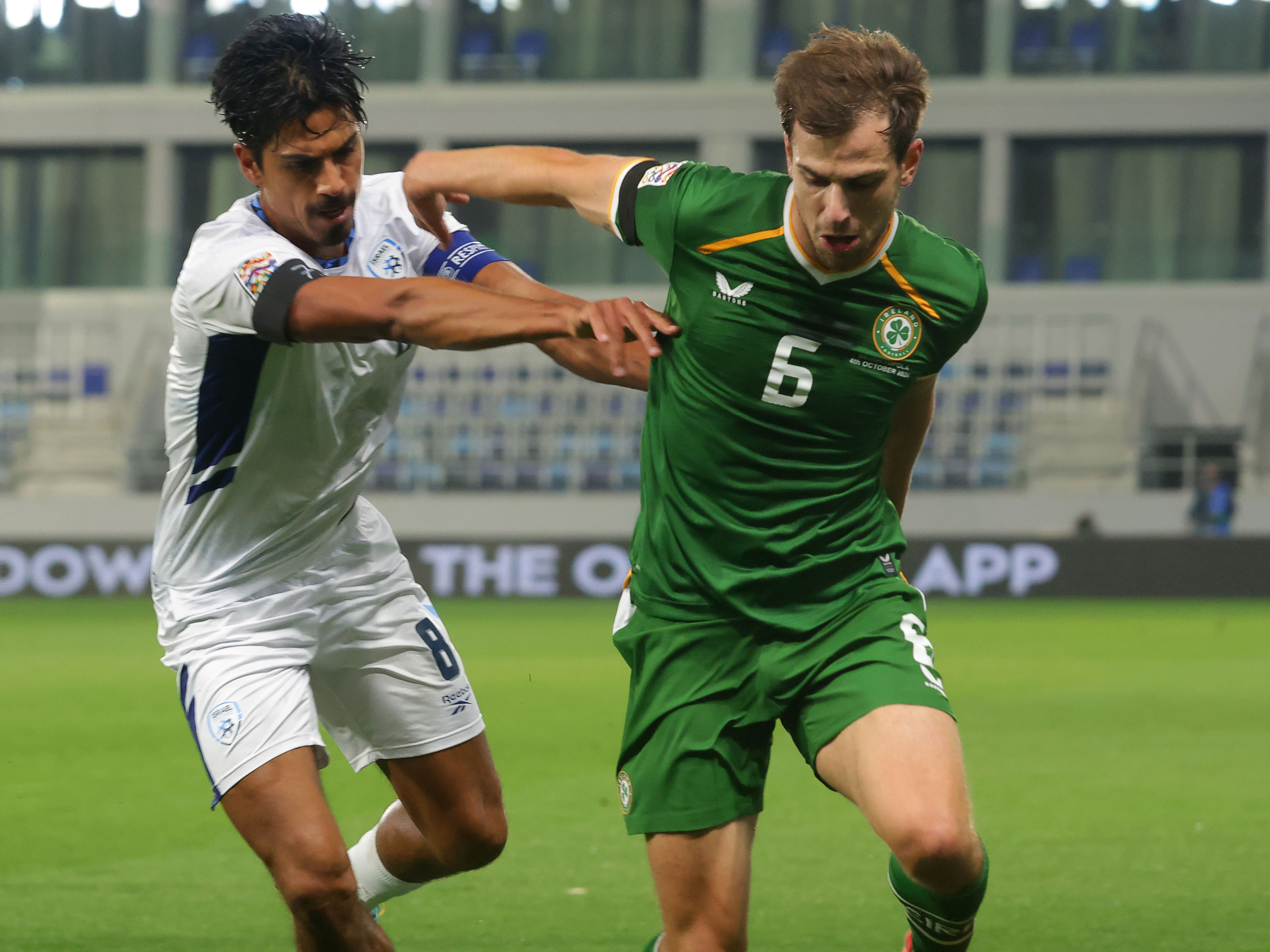 Jayson Molumby in action for the Republic of Ireland.