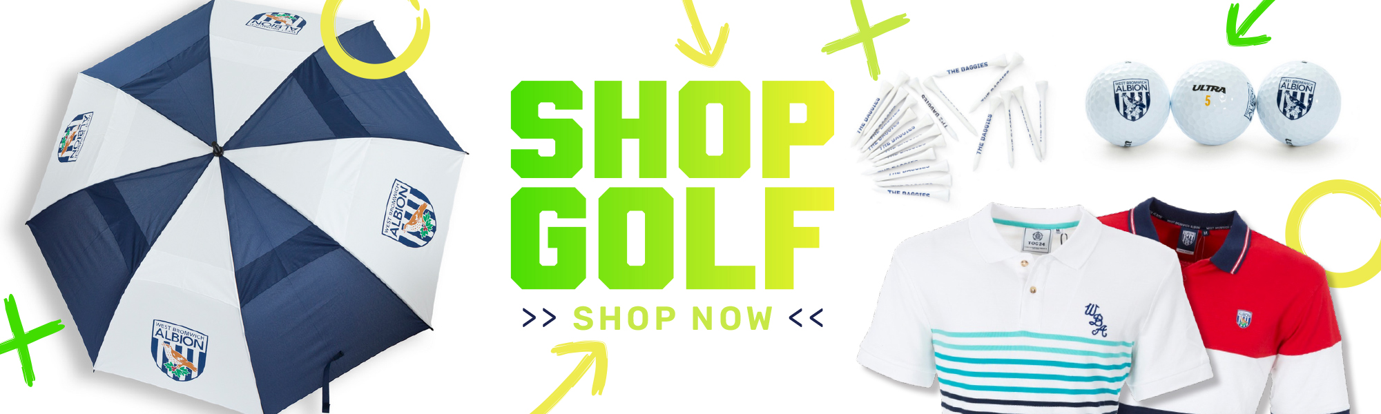 Shop WBA Golf Products Promotion