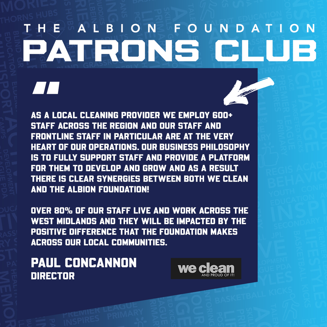 Patrons Club Quote We Clean