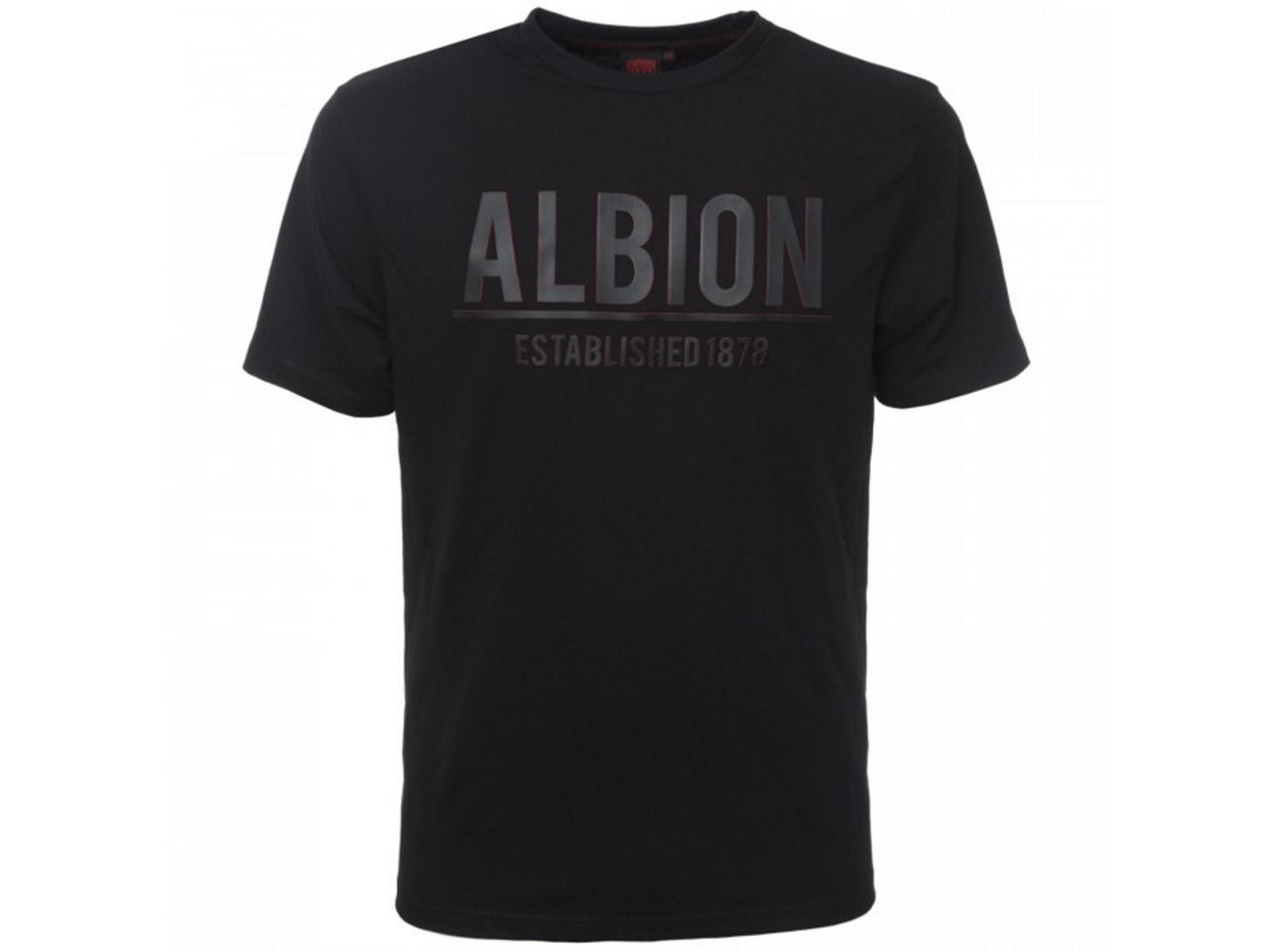 Black Stacker Print T-Shirt