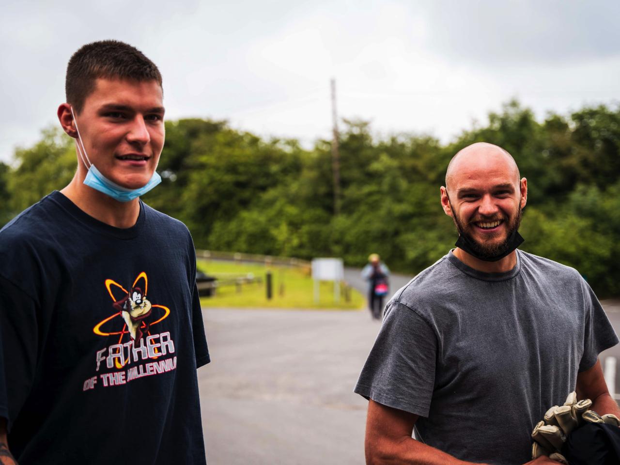 Ted Cann and David Button