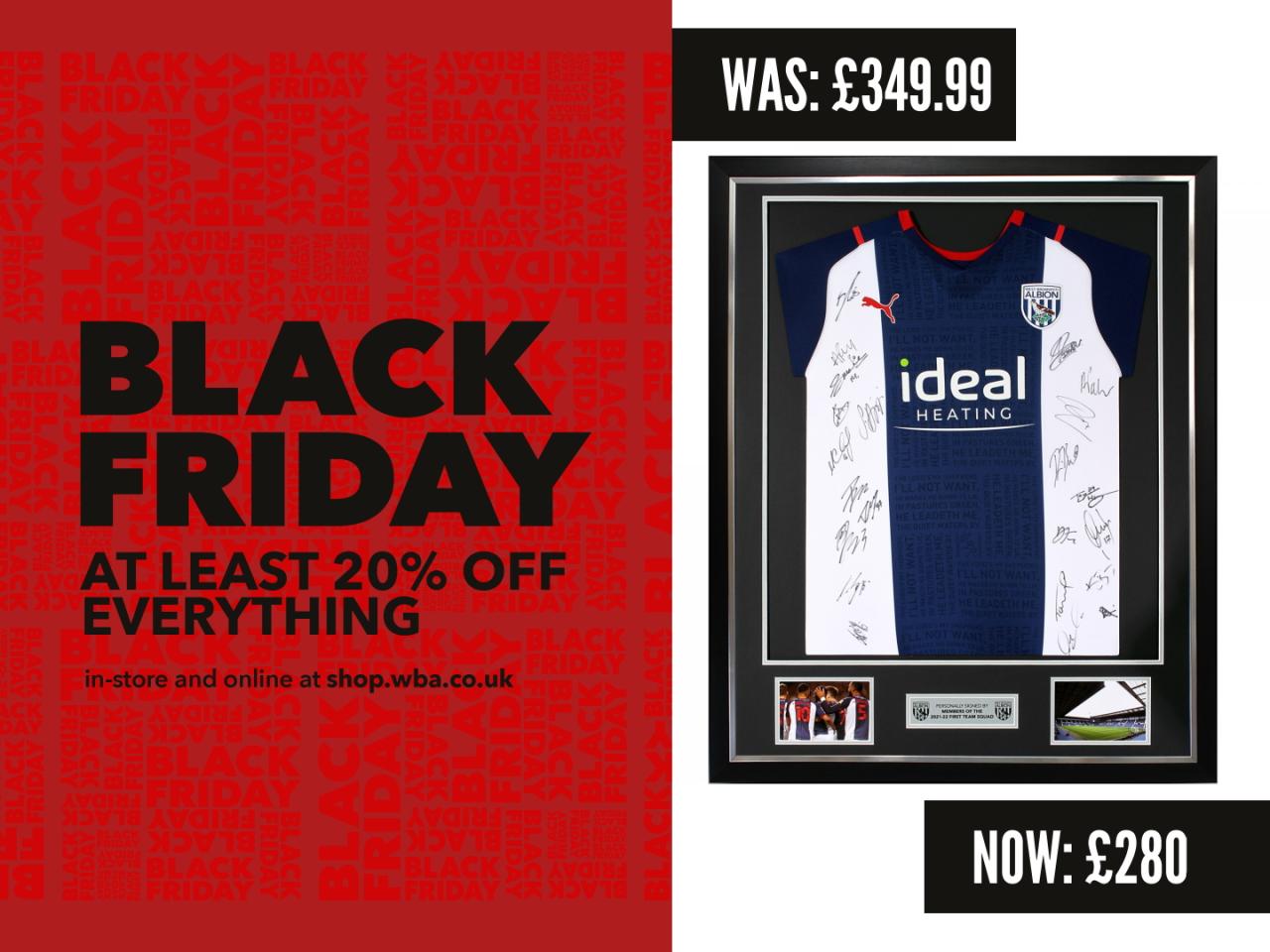 21/22 Signed and Framed Home Shirt