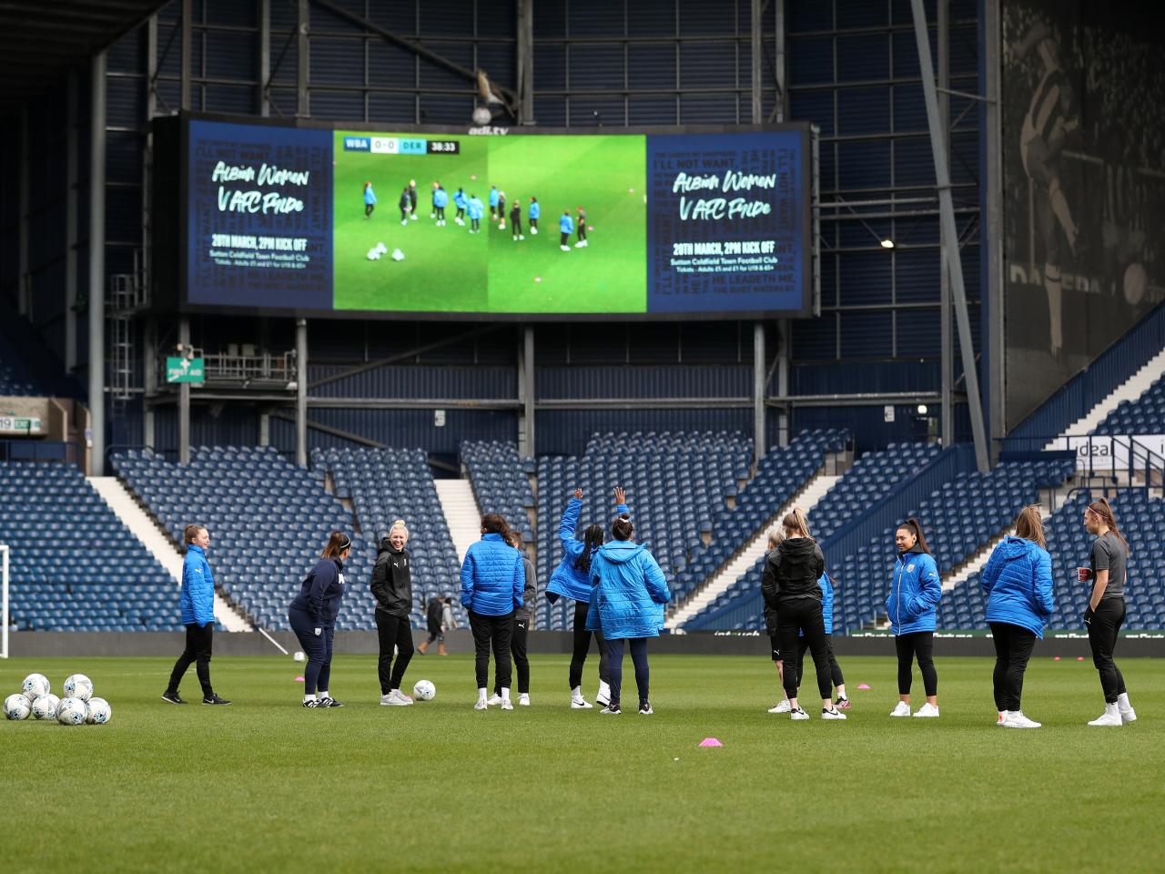Albion Women marked their first-ever game at The Hawthorns with a win on Sunday afternoon – beating Derby County 2-0 in front of 1,871 supporters