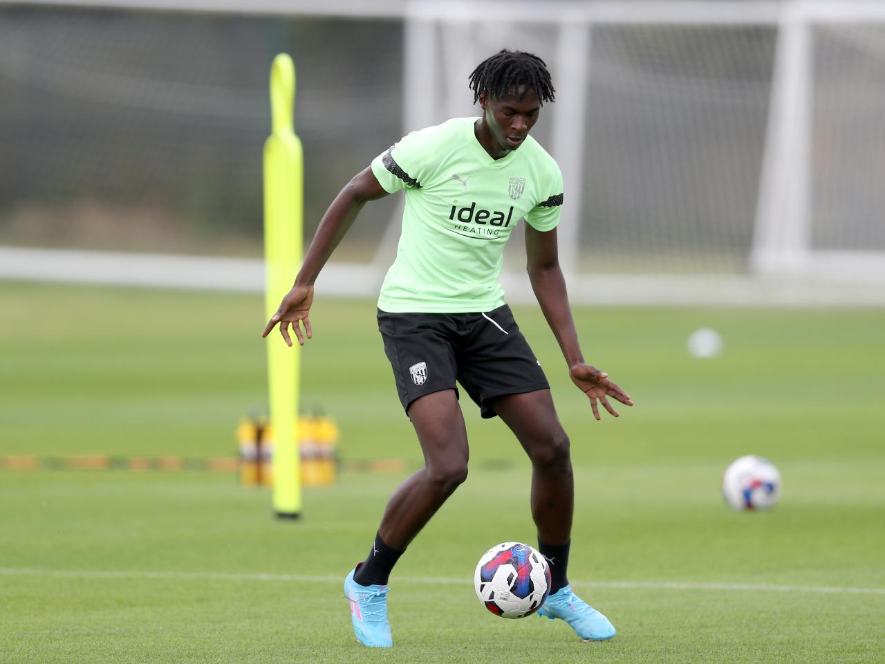 Albion players in pre-season training.