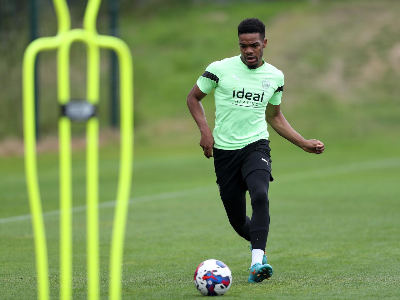 Albion players in pre-season training.