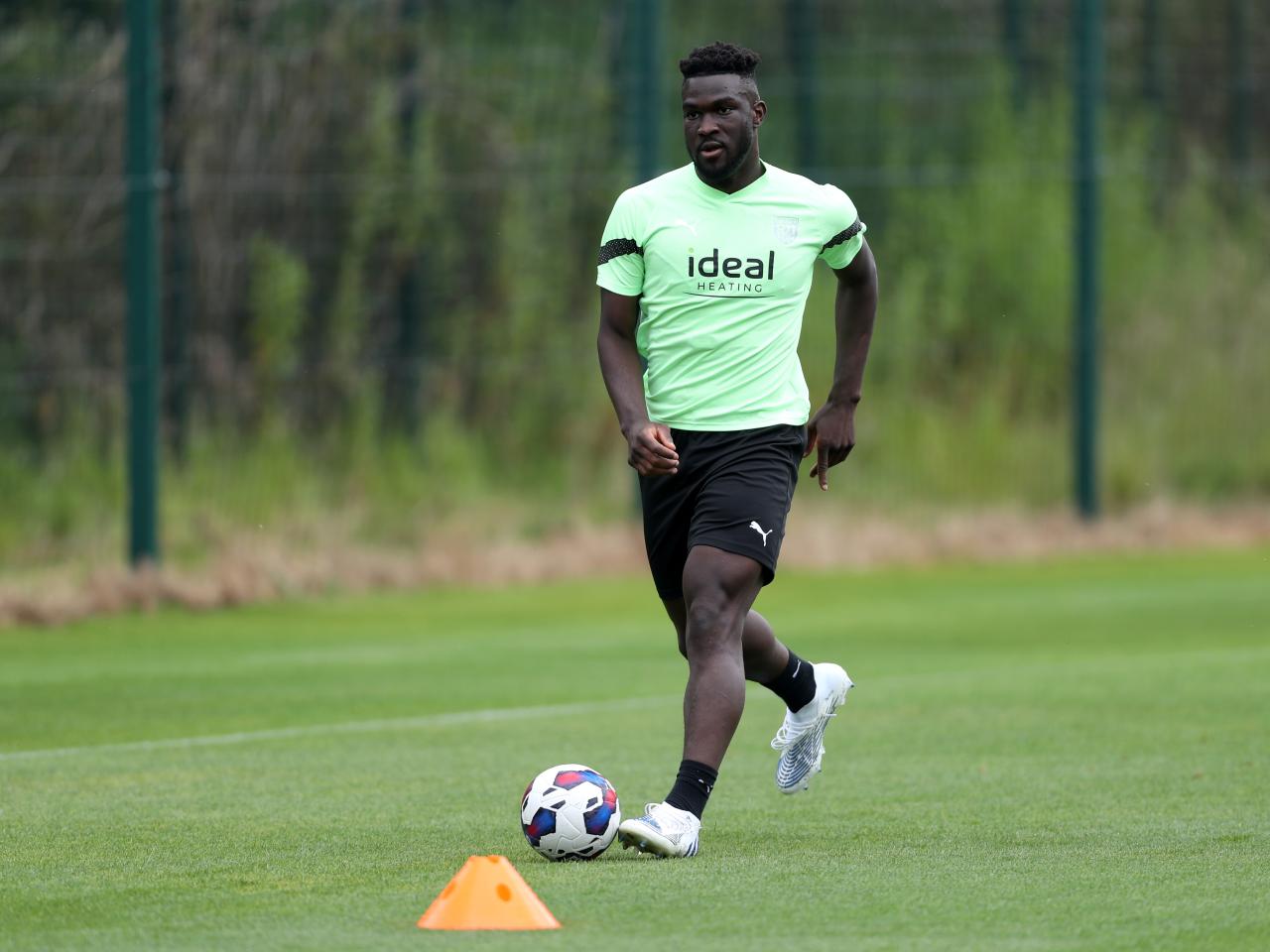 Albion players in pre-season training.