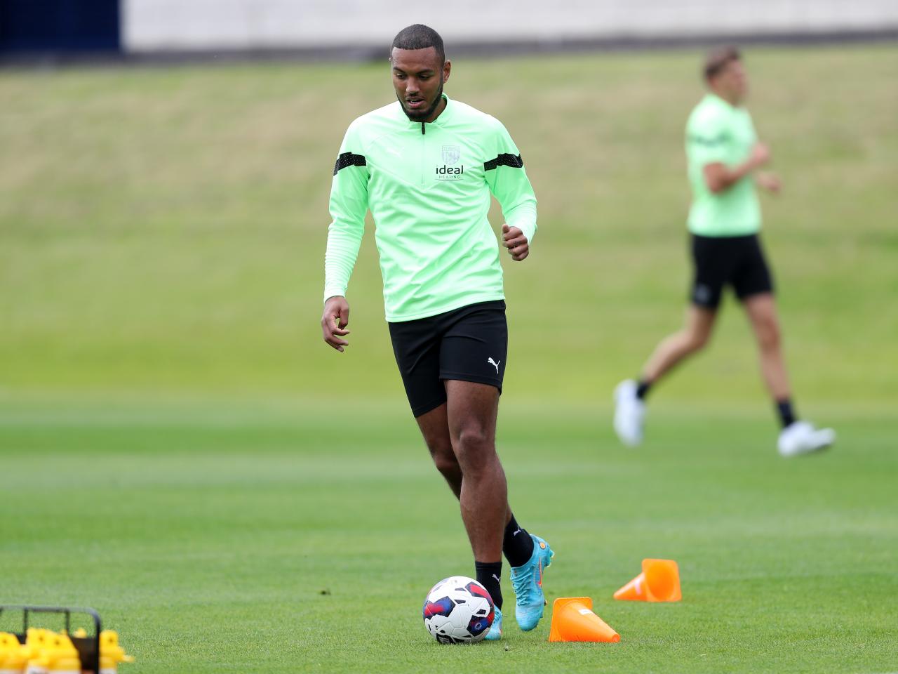 Albion players in pre-season training.