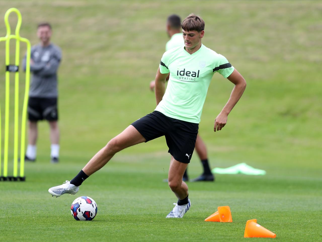 Albion players in pre-season training.