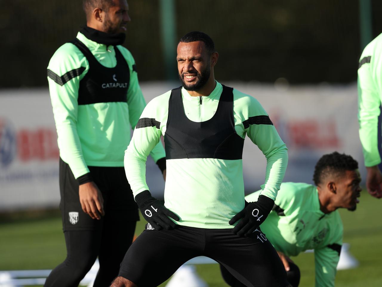 Carlos Corberán takes his first training session as Albion boss.