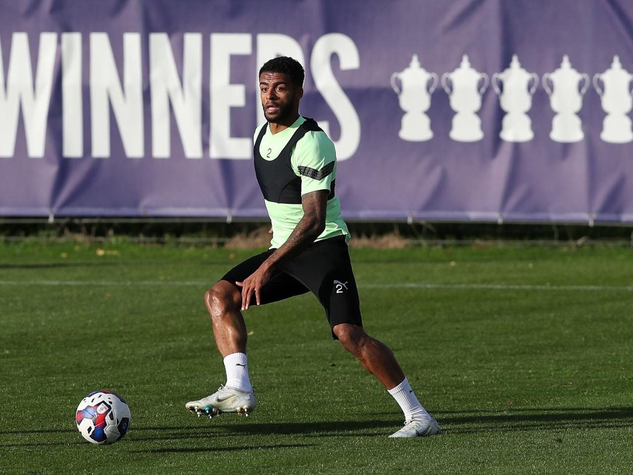 Carlos Corberán takes his first training session as Albion boss.