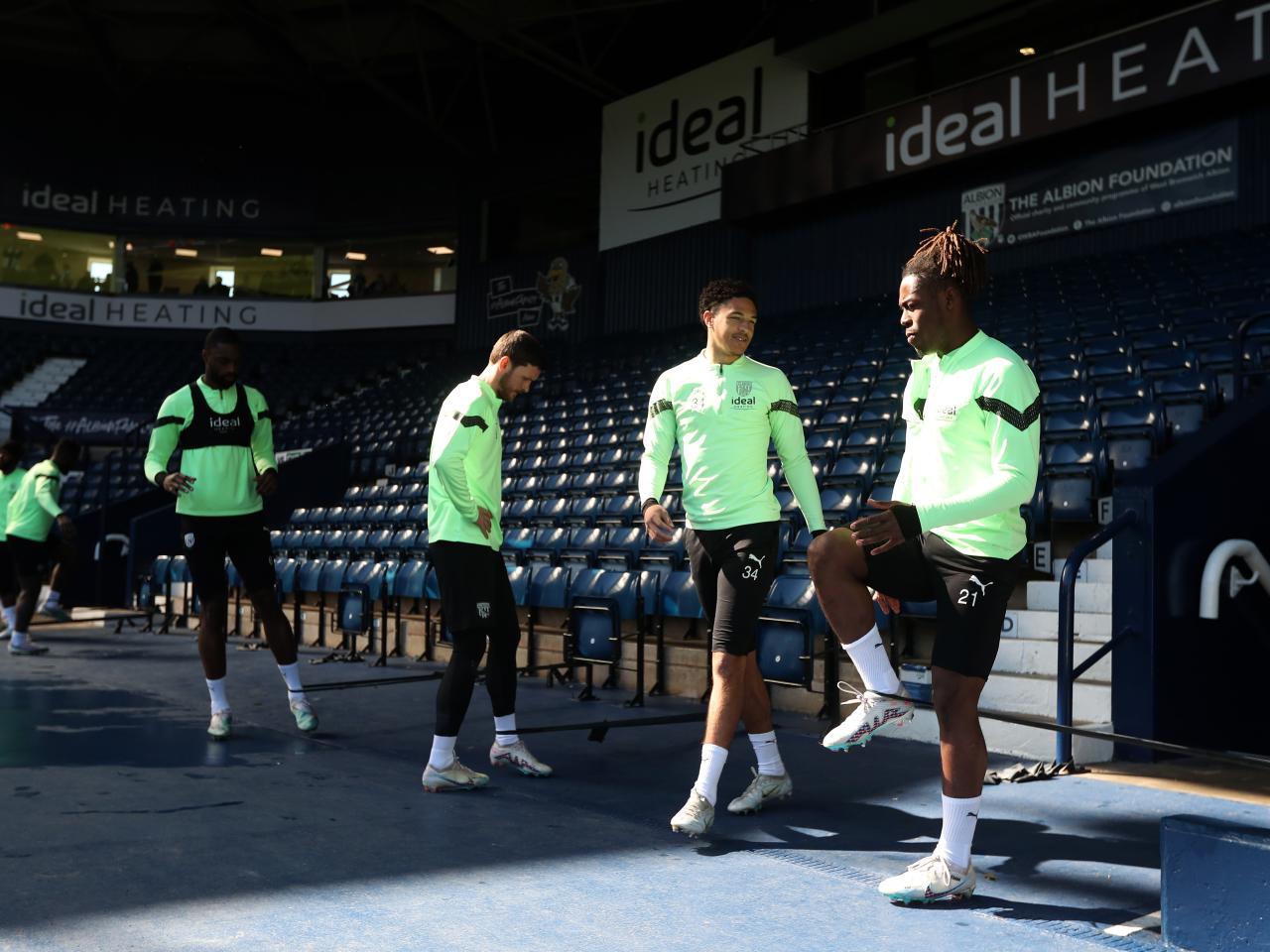 Training at the stadium gallery 9