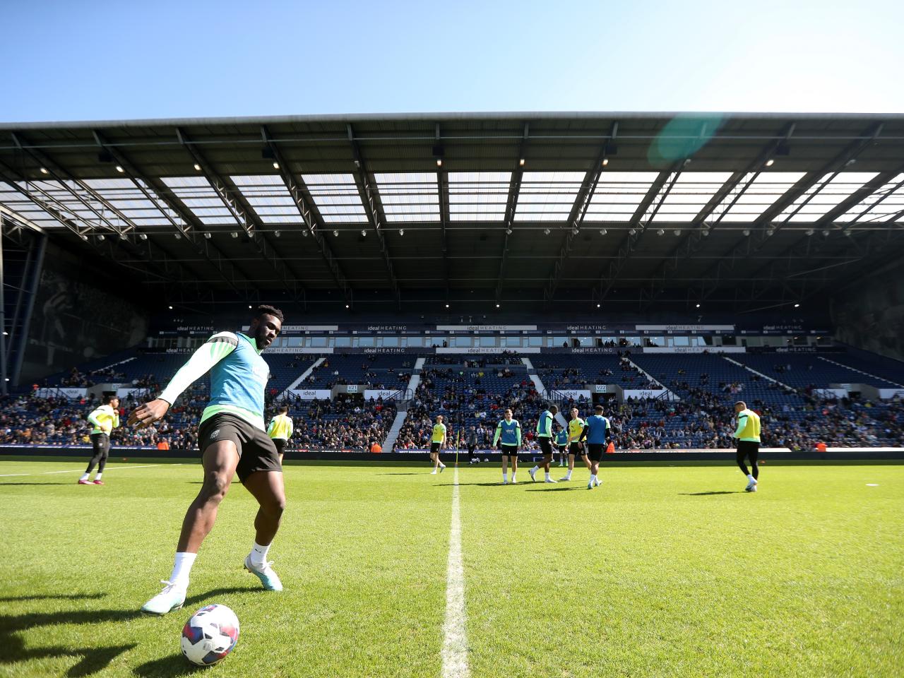 Training at the stadium gallery 40