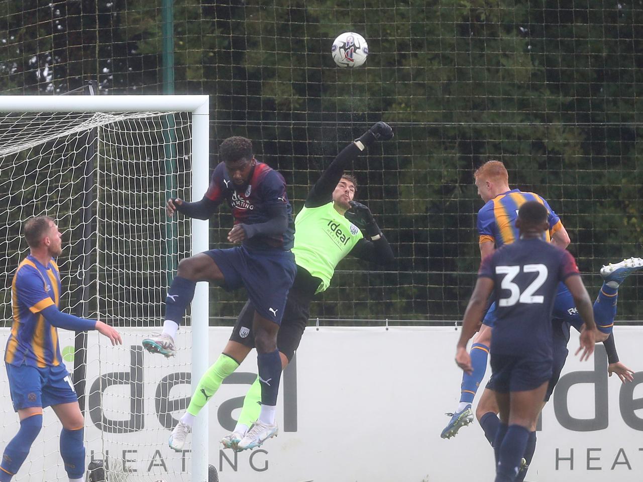 An image of Alex Palmer against Shrewsbury