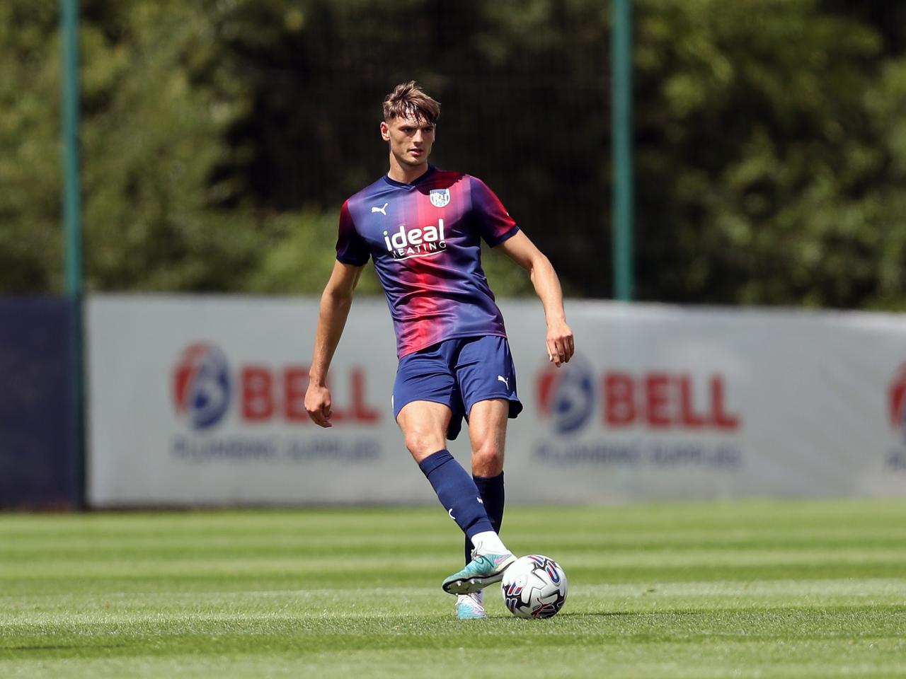 An image of Caleb Taylor against Shrewsbury