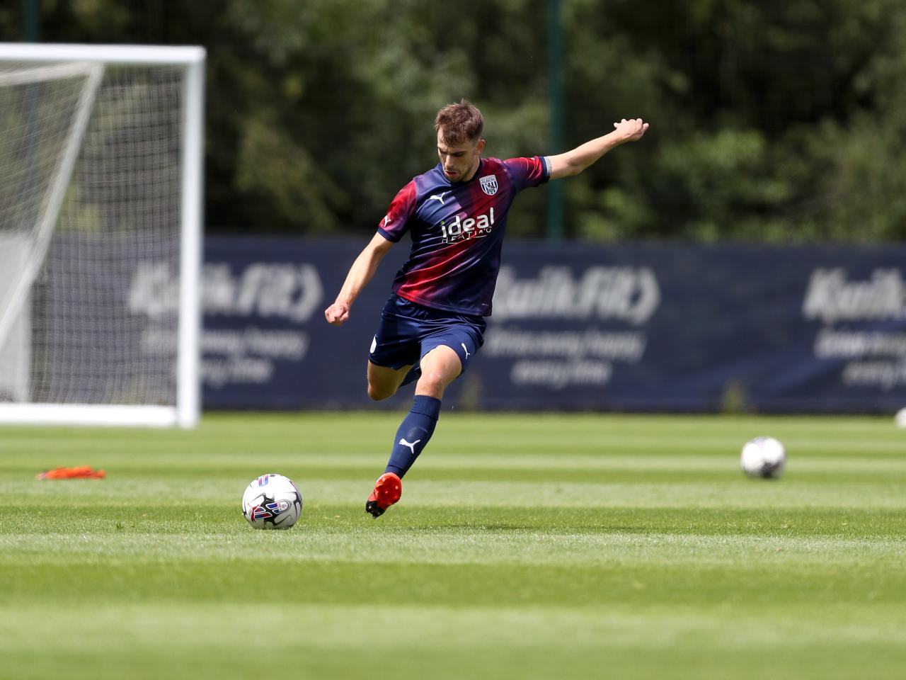 An image of Jayson Molumby against Shrewsbury