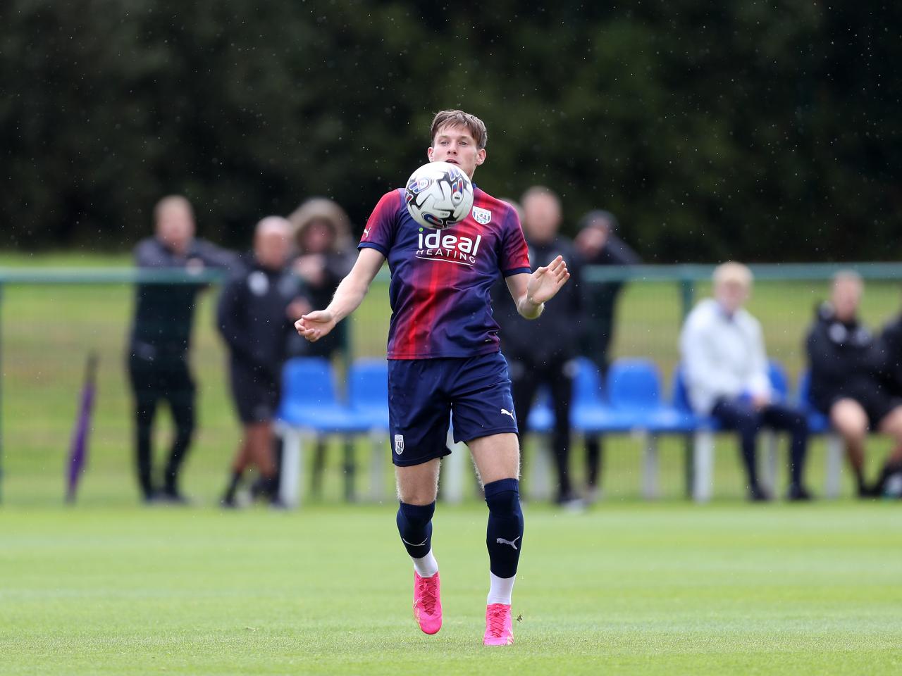 An image of Taylor Gardner-Hickman against Shrewsbury