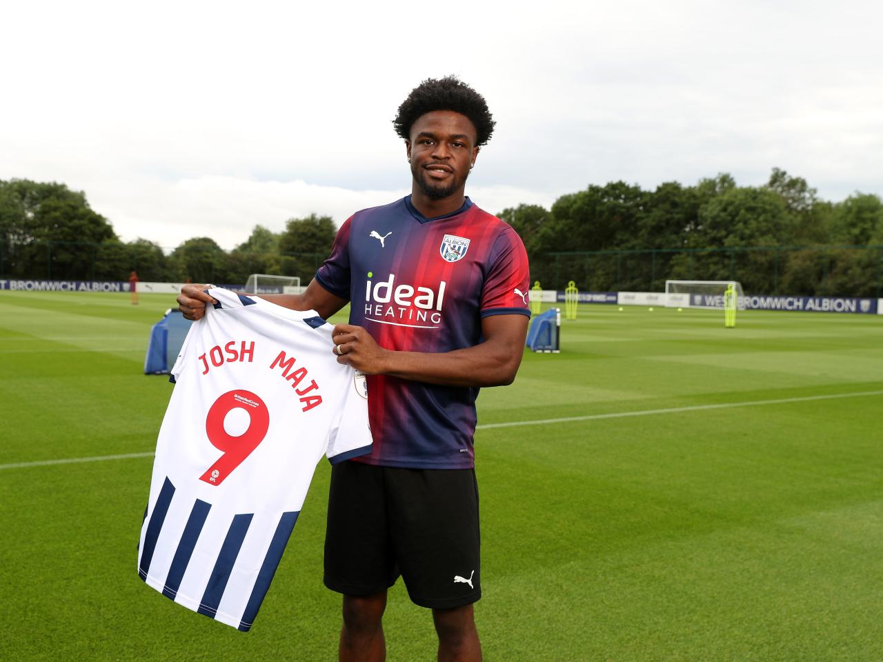 Josh Maja at Albion 15