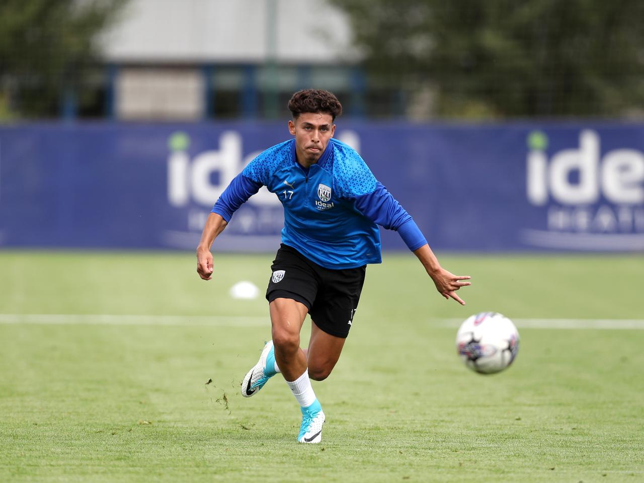 Jeremy Sarmiento in training 